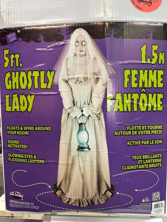 5 ft. Ghostly Lady