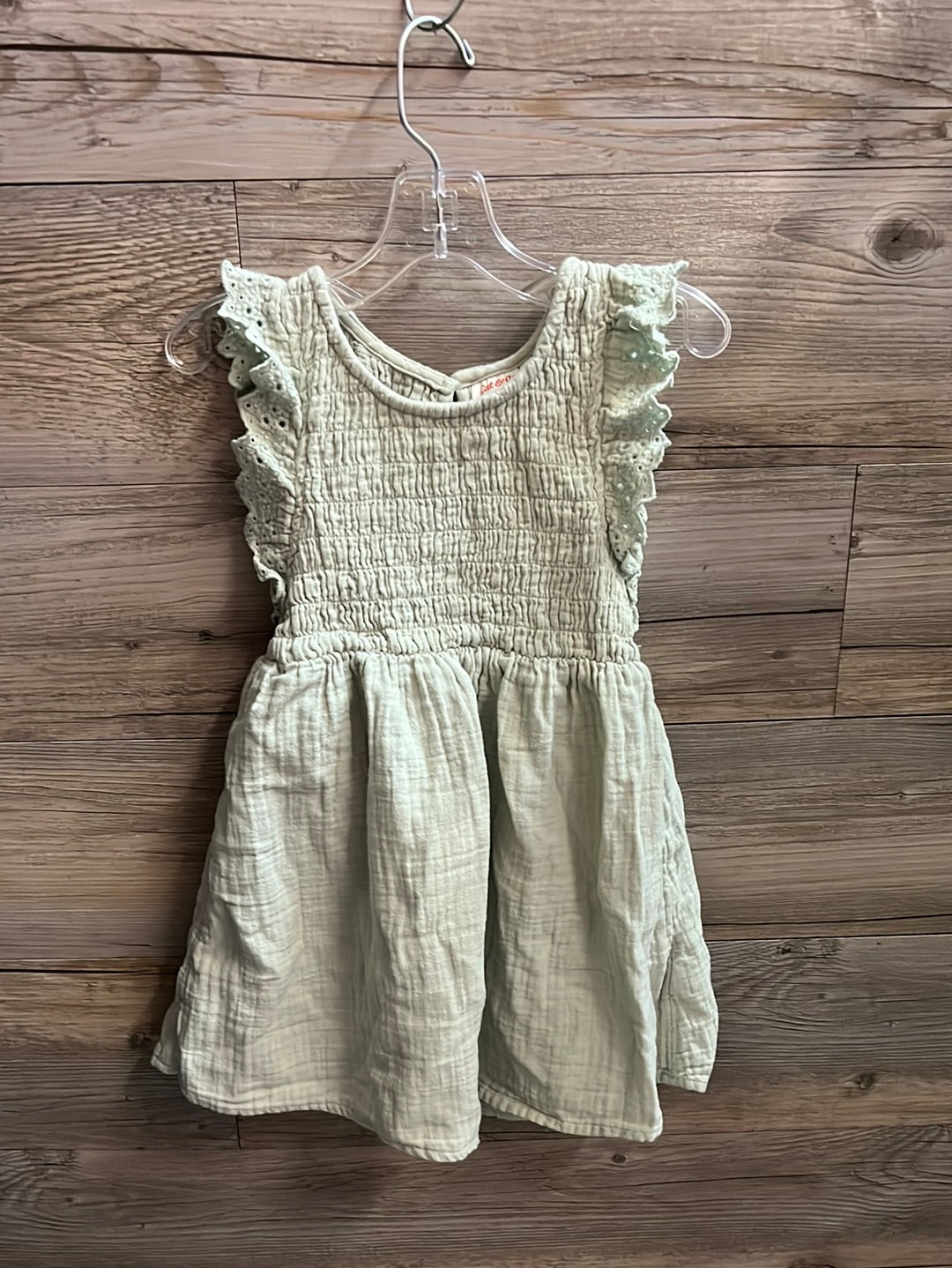Cat & Jack Dress Grn, Size 2T