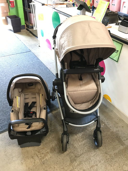 Evenflo Stroller + Free Car Seat
