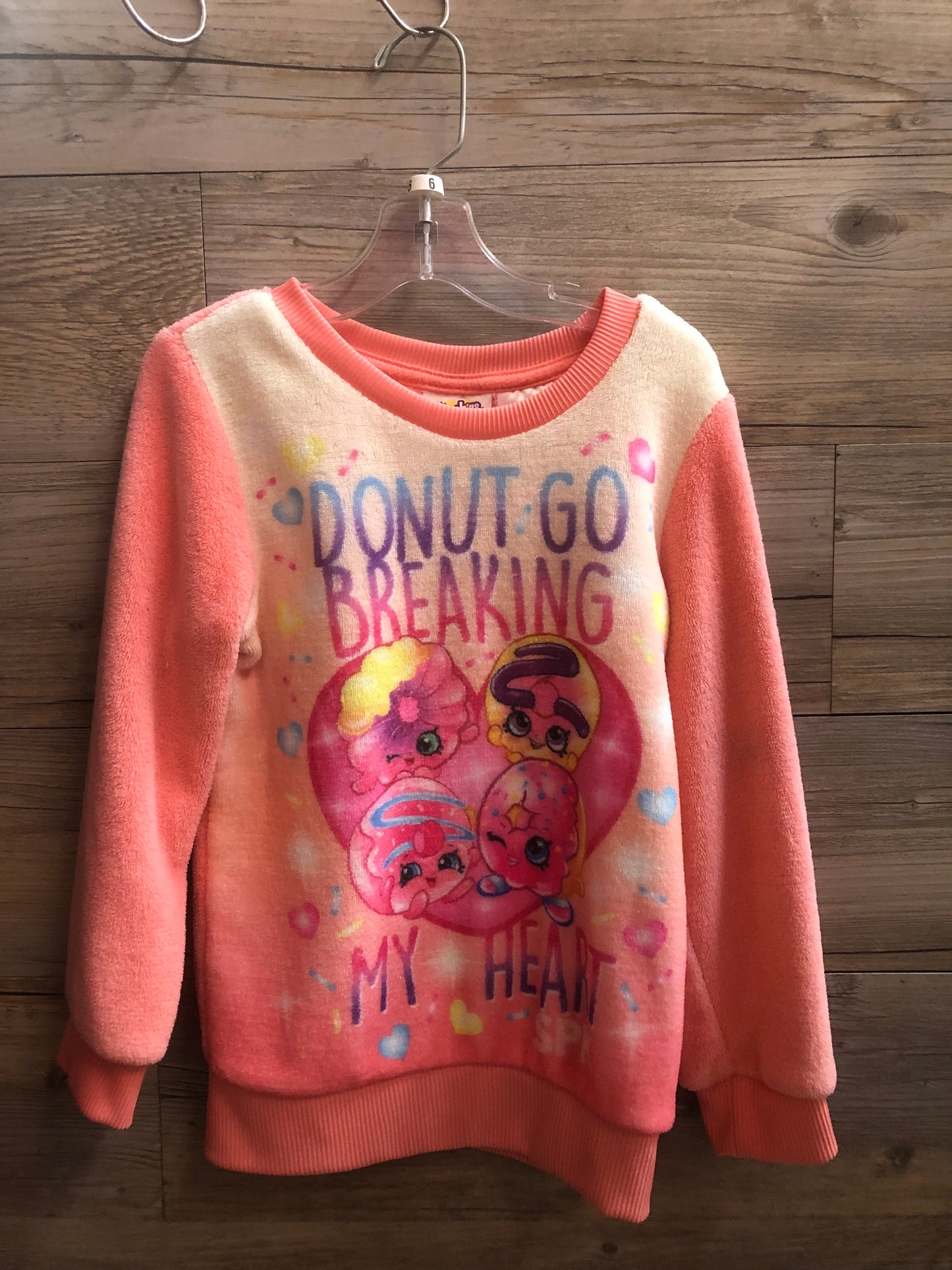 Shopkins Sweat Shirt, Size 6