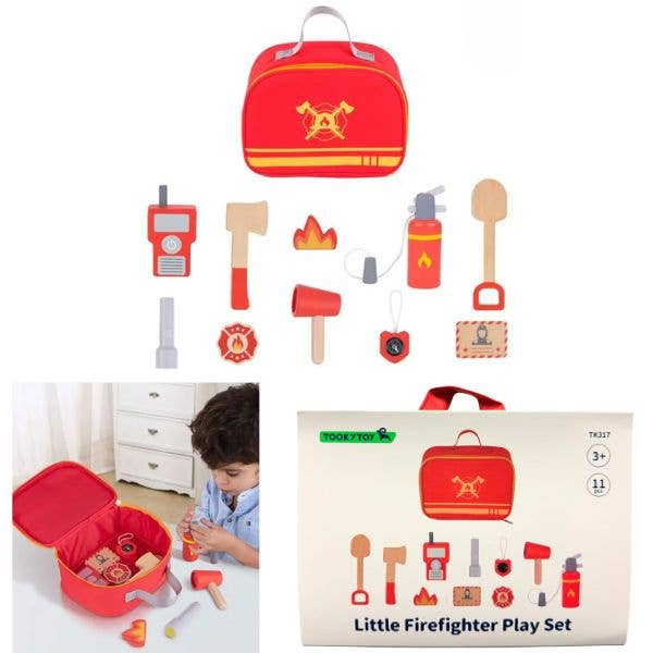 TookyToy - Little Firefighter Play Set