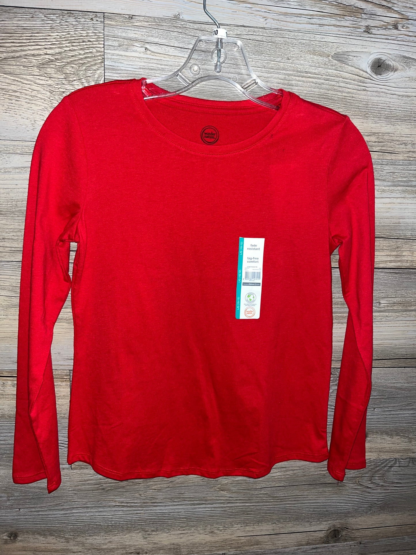 Wonder Nation Long Sleeve, Size 10-12