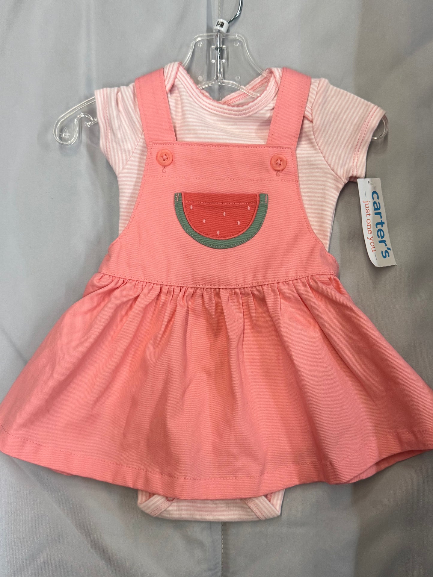 New 2pc Watermelon Outfit, 3-6m