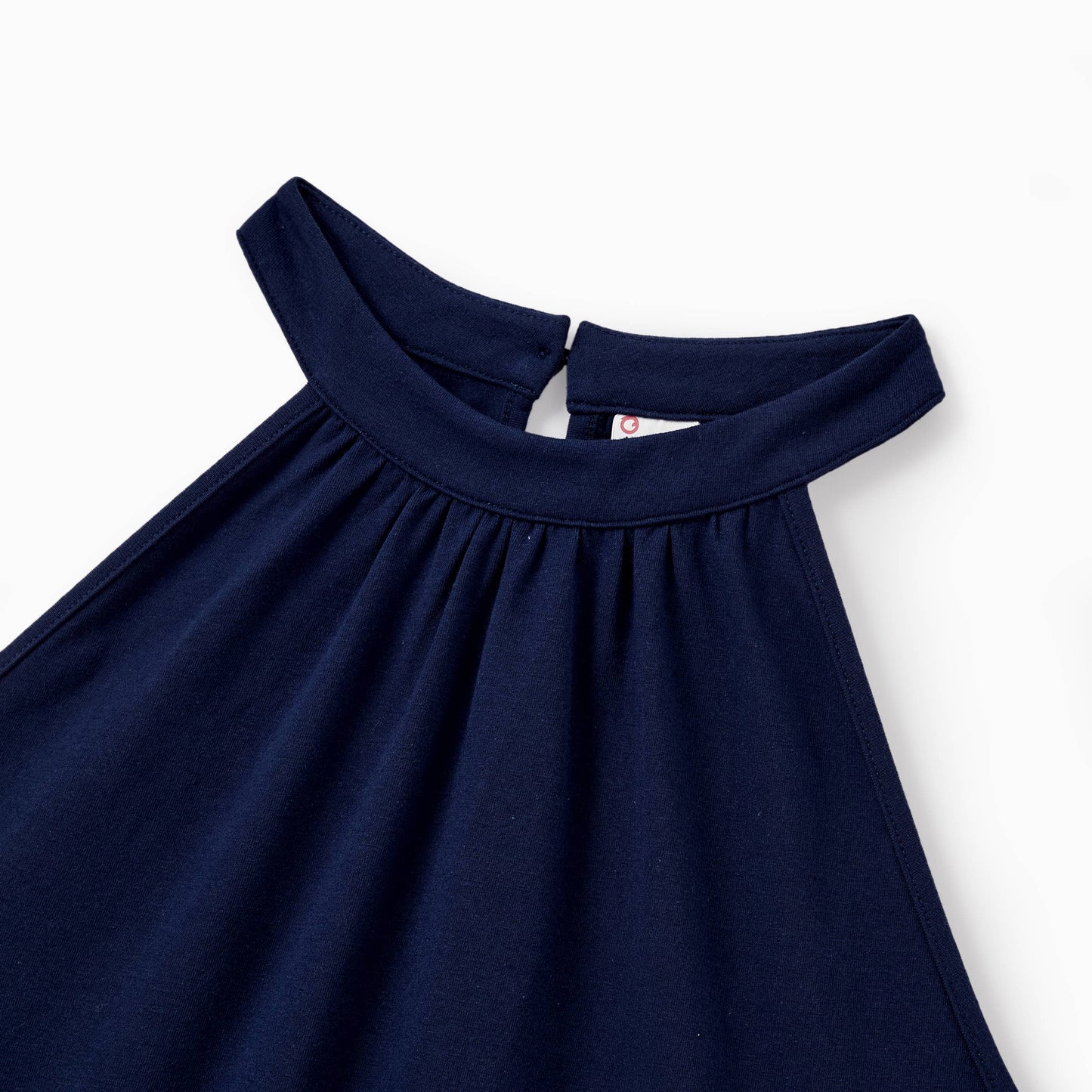 Leaf Romper: Blue: 12-18M