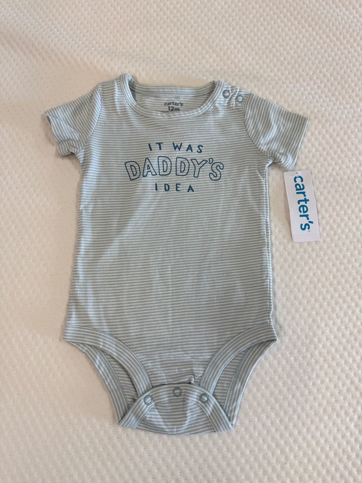 New Carter’s Daddy Bodysuit, 12m