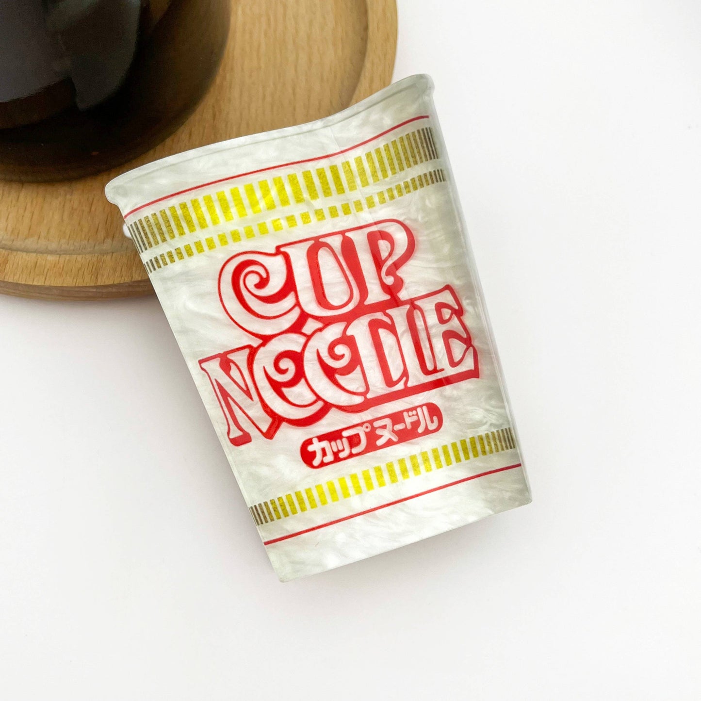 Cup Noodle Hair Claw Clip
