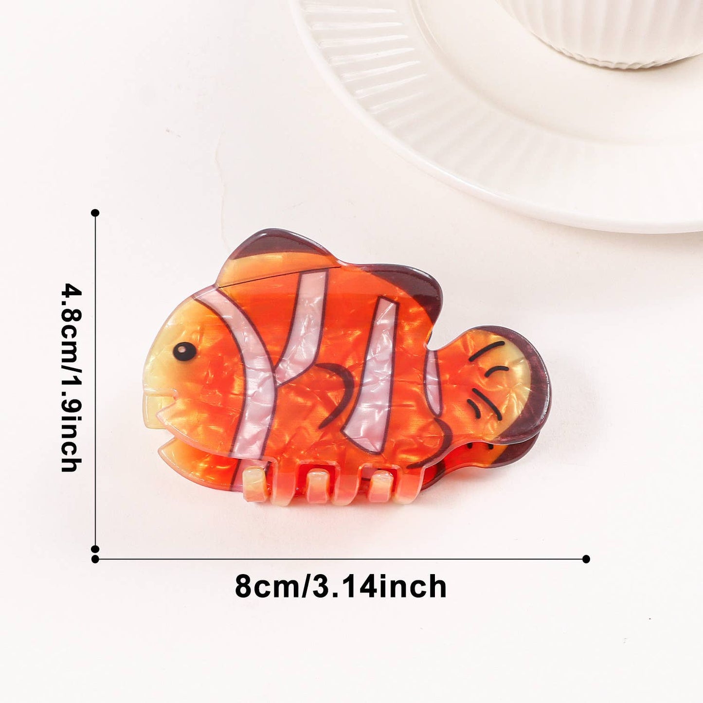 Clownfish Hair Clip