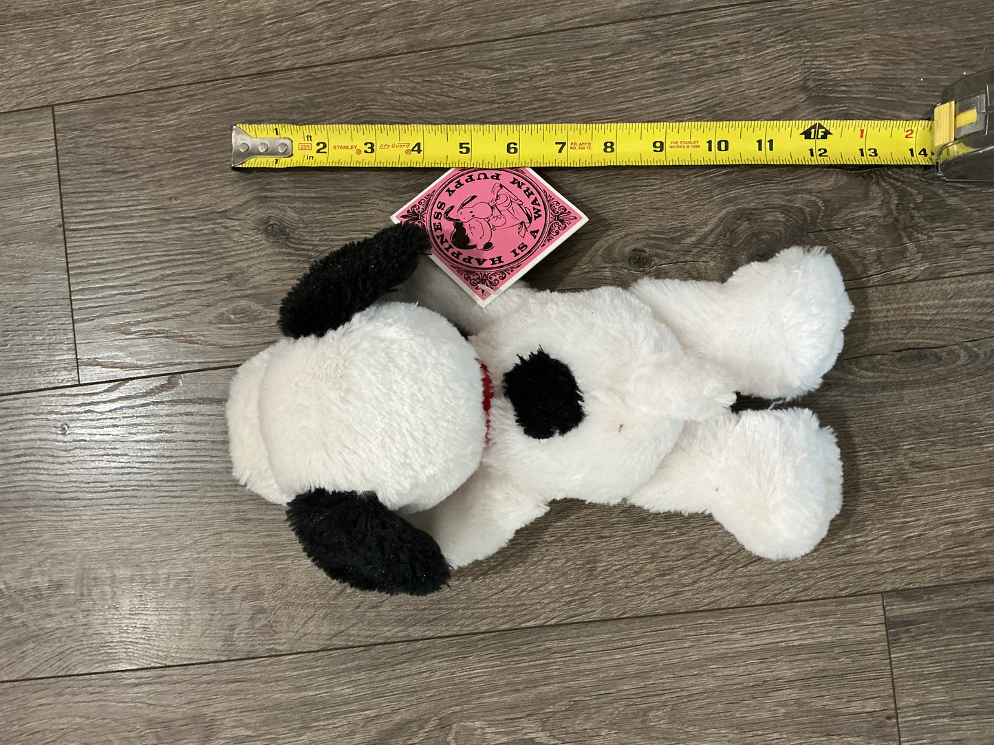peanuts Snoopy, soft and fluffy Snoopy plush toy - happiness is a warm puppy 