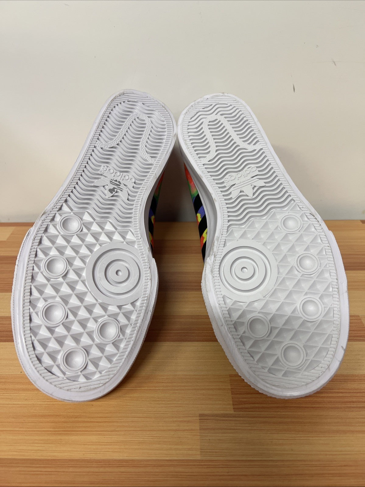 Adidas NIZZA Hi RF Lisa Simpson LIMITED EDITION 6.5Y Tie Dye Shoes High Tops Kid