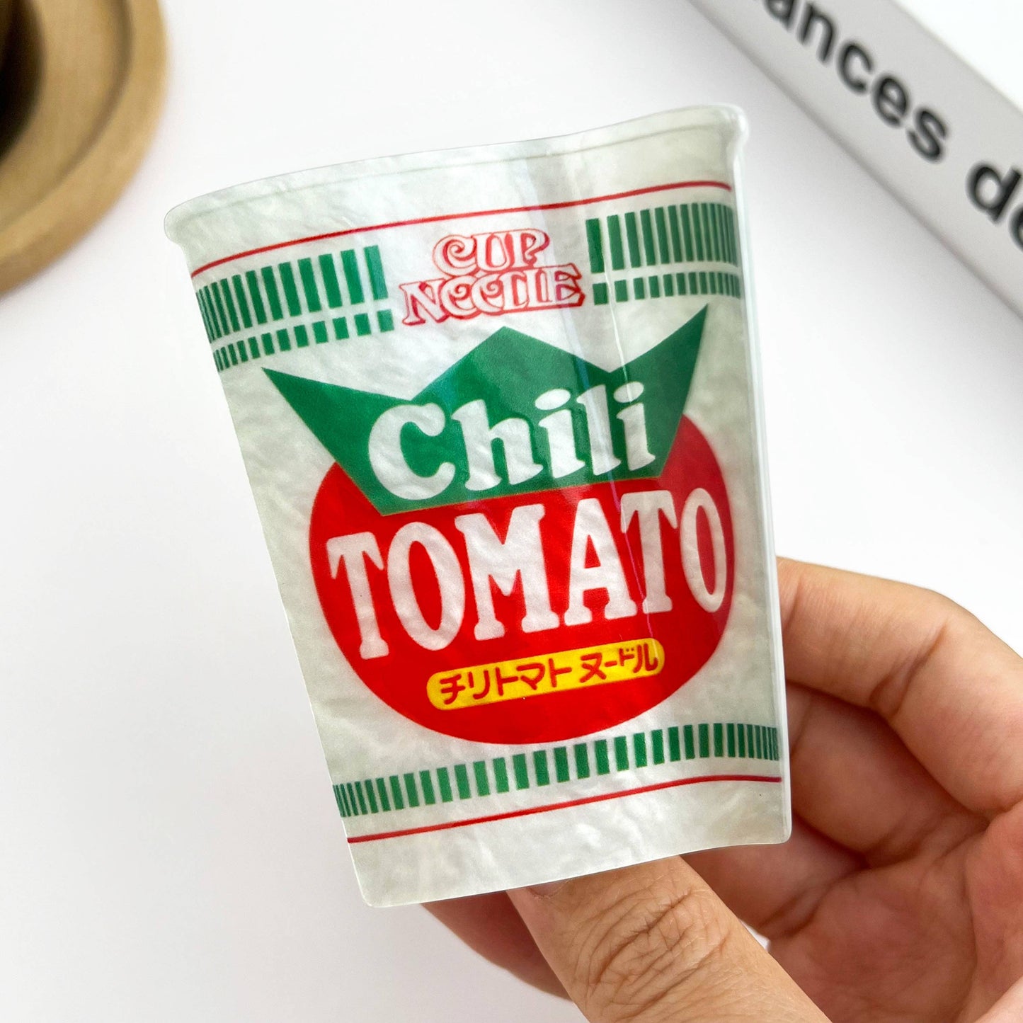 Japanese Cup Noodle Hair Claw Clip