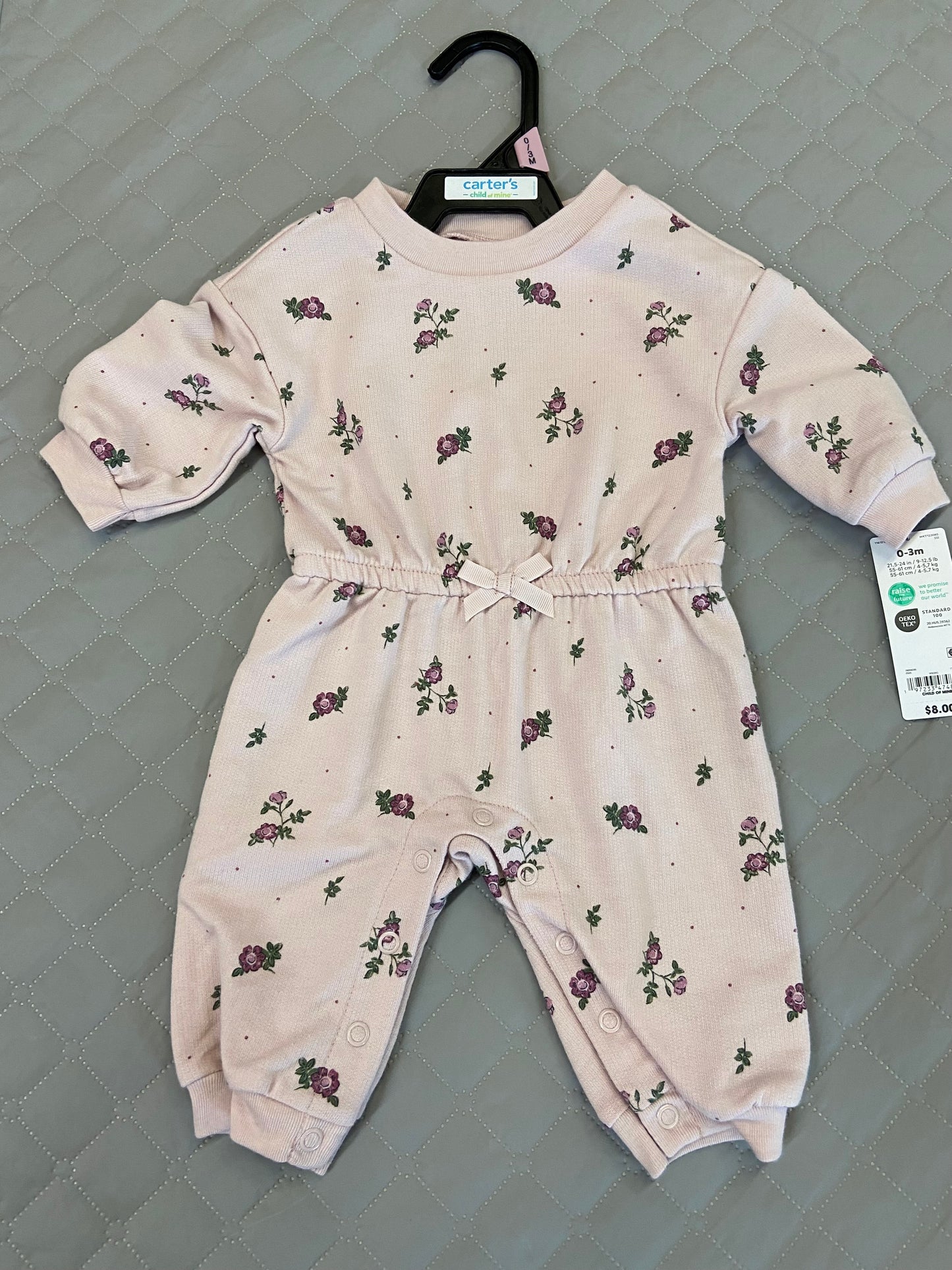 New Carters Overall, 0-3m