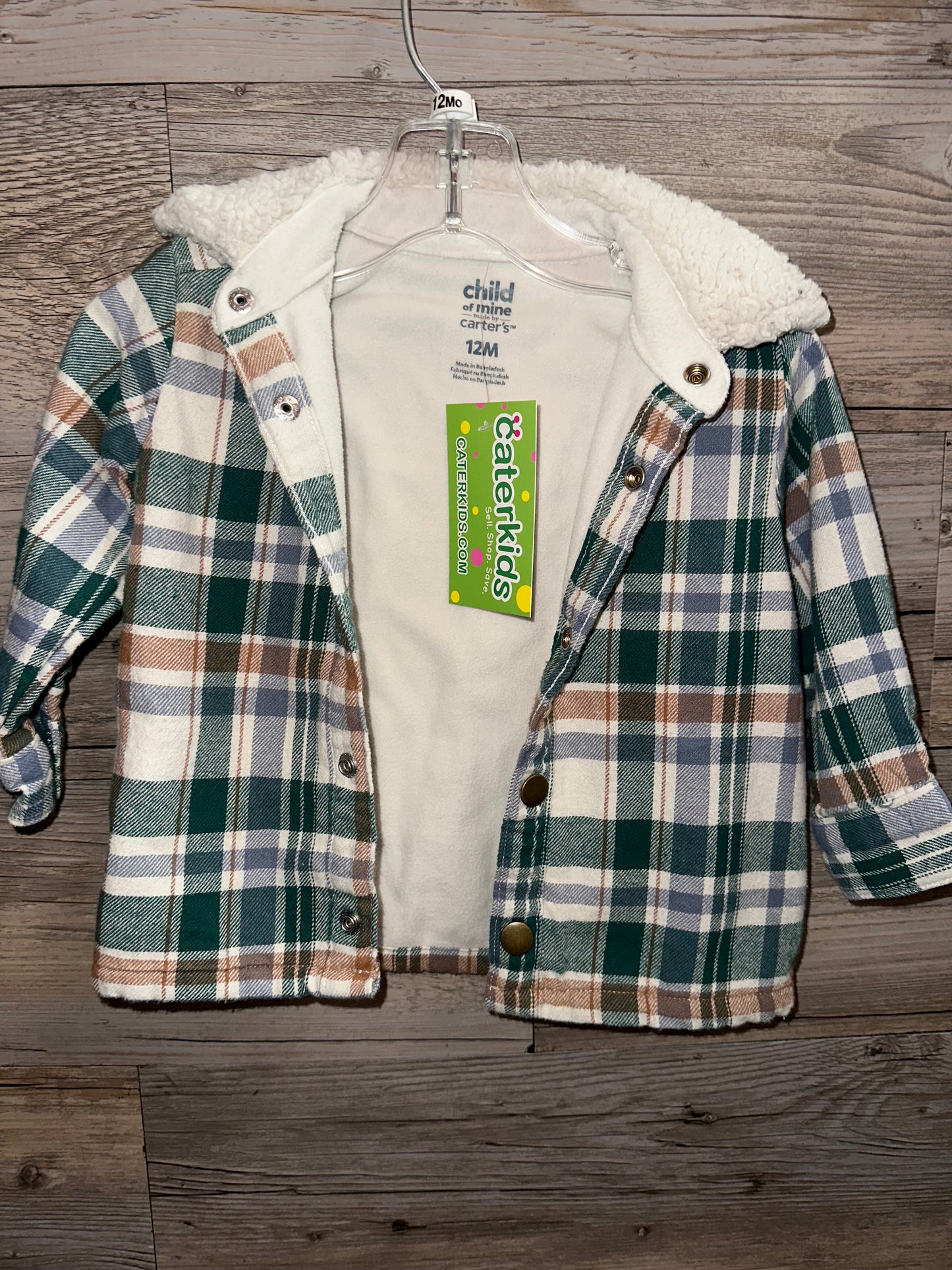 Child of Mine Sherpa Jacket, Size 12M