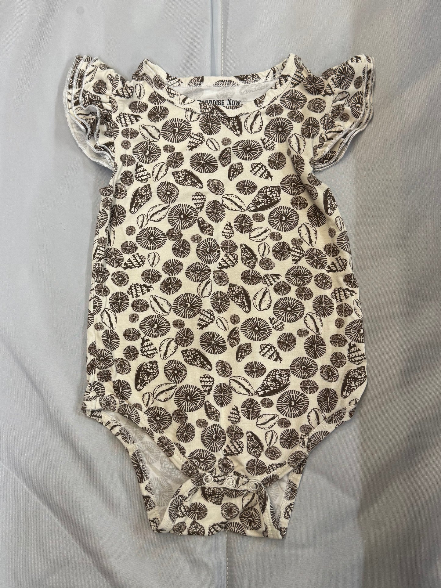 Paradise Now Hawaii Seashell Bodysuit, 18-24m