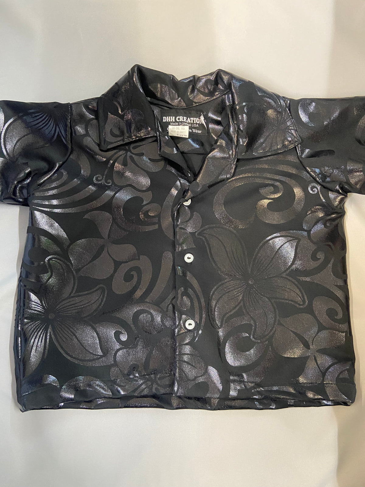 Black Collar Shirt, 3t