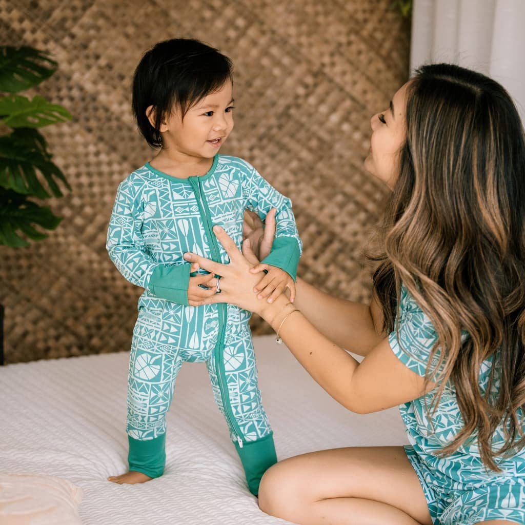 Kapa Kulture Bamboo Coverall: 3-6M