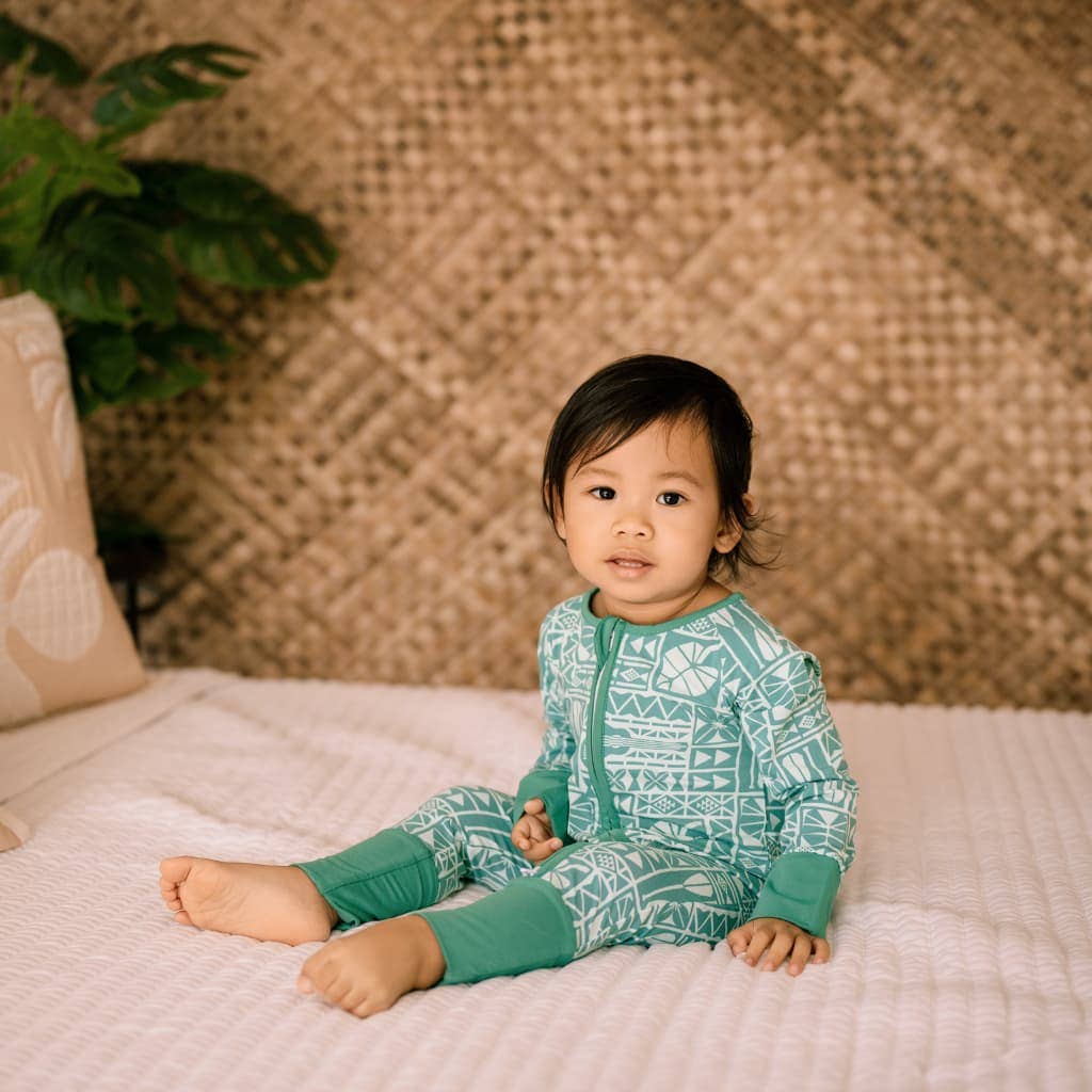 Kapa Kulture Bamboo Coverall: 3-6M