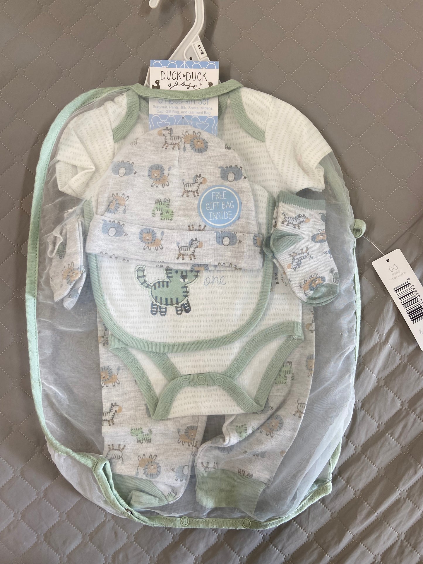 New Duck Duck Goose 8 Piece Set, 0-3m