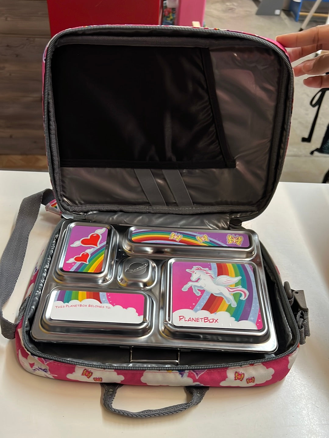 New Planet Box Stainless Steel Lunch Case and Bag
