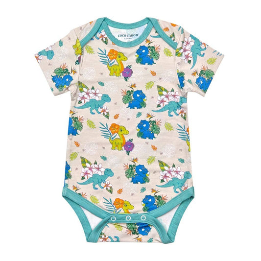 Aloha Before Time Bamboo Onesie: 0-6M