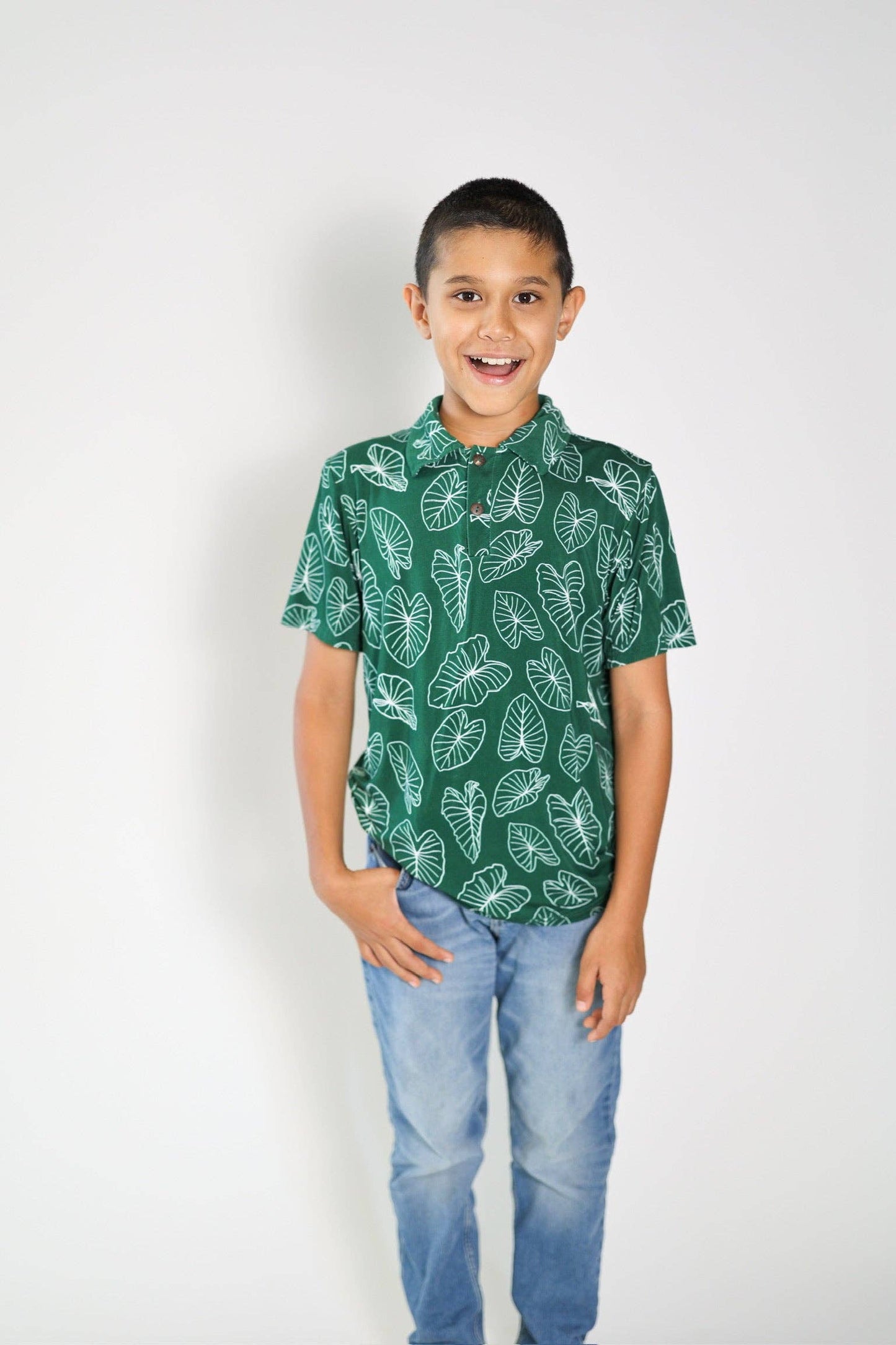 Signature Kalo Bamboo Kalei Athletic Polo: 18-24mo
