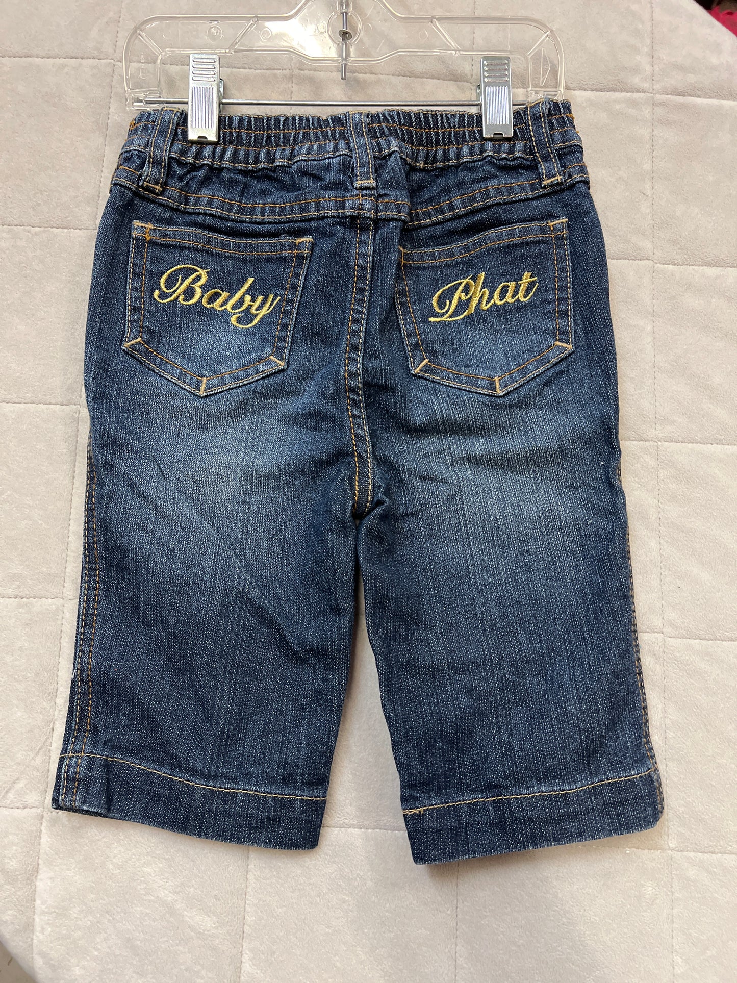Baby Phat Denim Capris, Size 4T