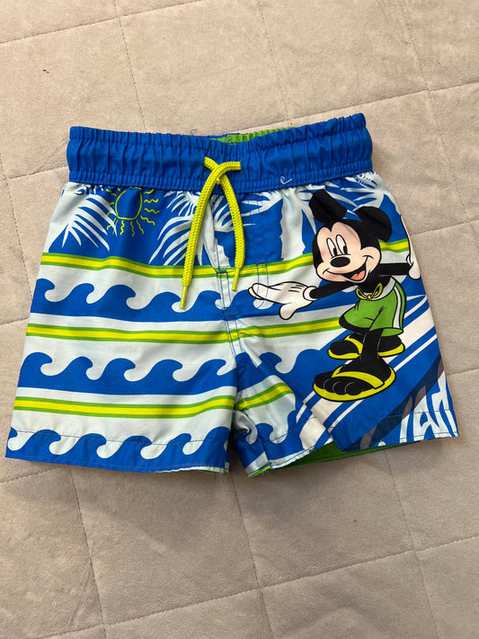 Mickey Board Shorts, Size 12M