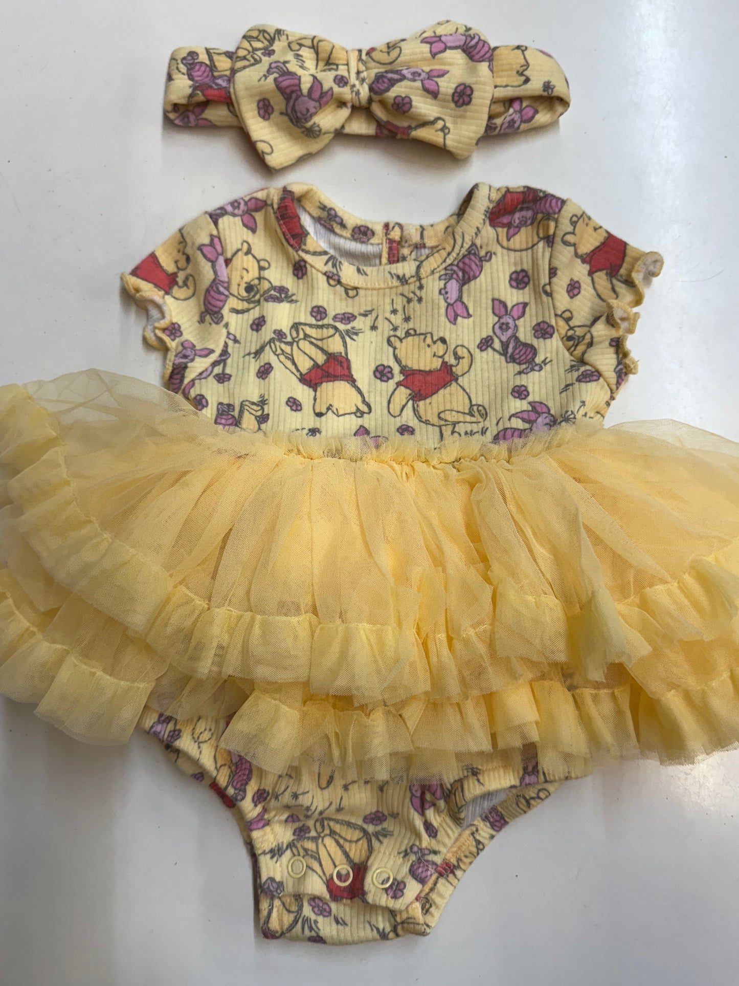 Yellow Pooh and Piglet, 0-3m