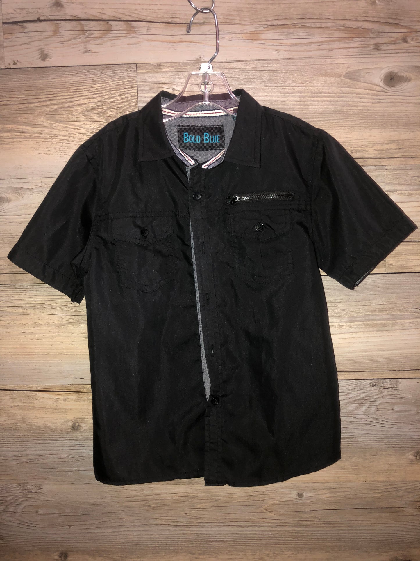 Bold Blue Shirt, Size 6