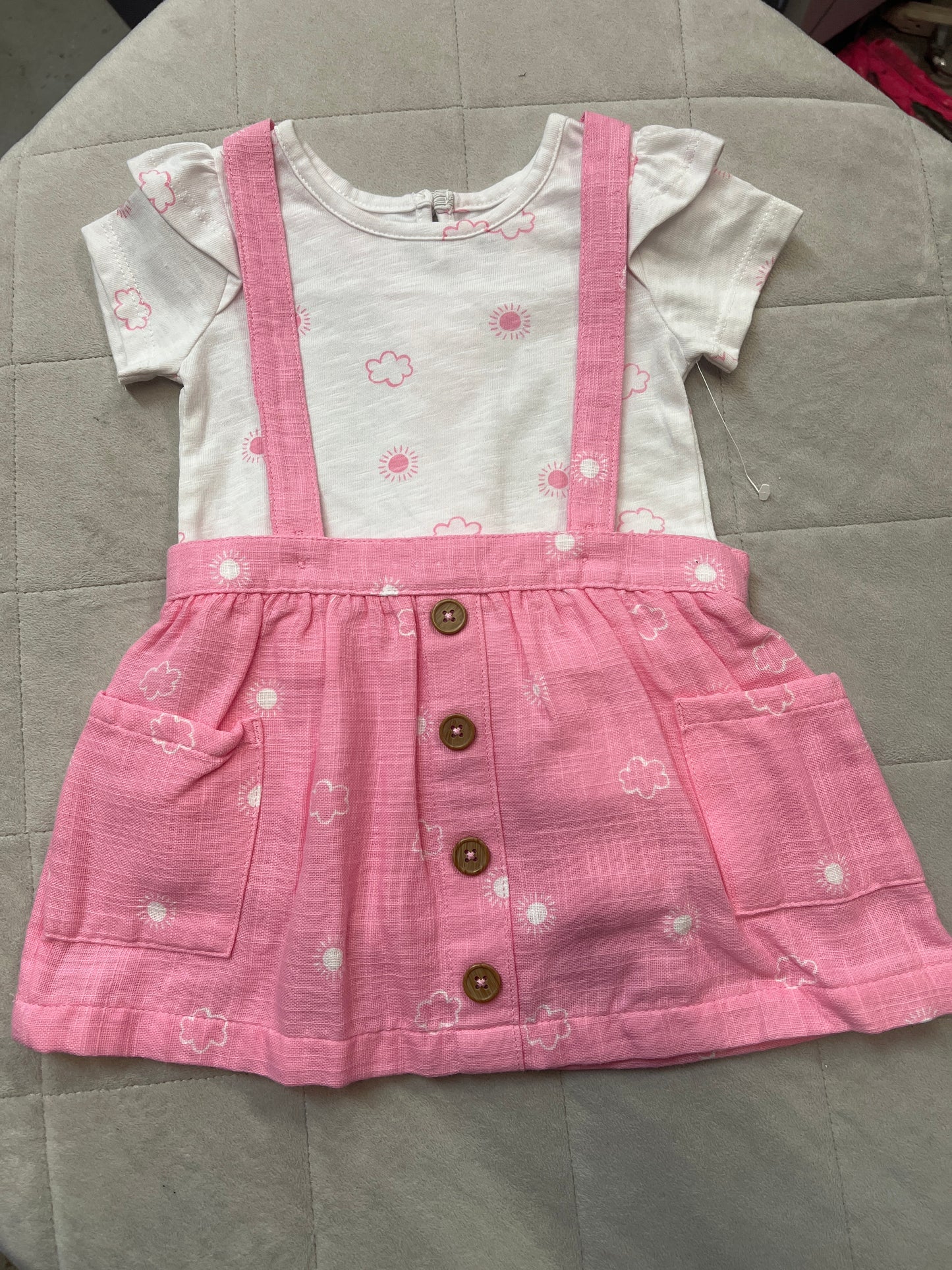 Wonder Nation Overalls, Size 12M