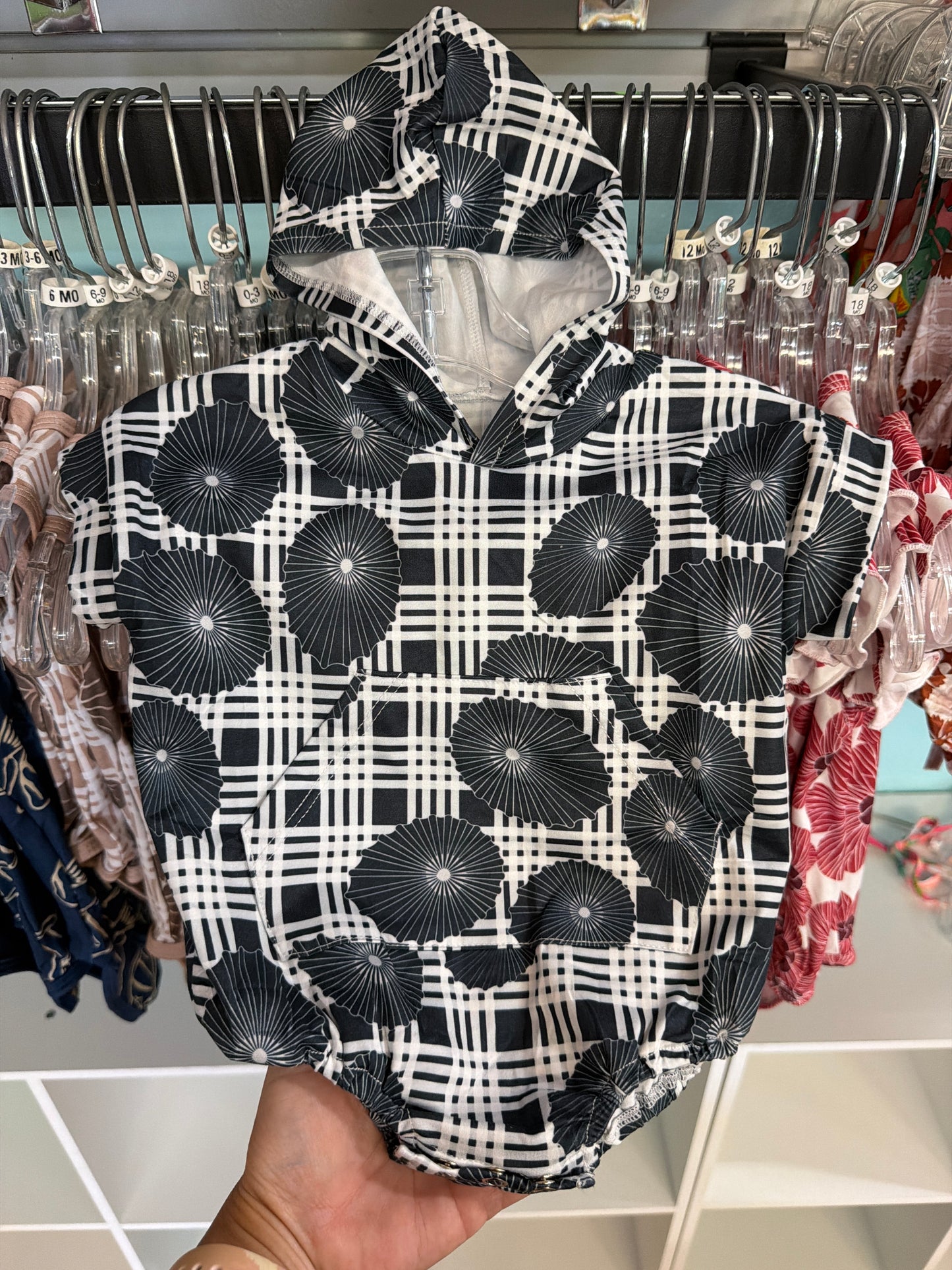 Palaka Opihi Hooded Romper