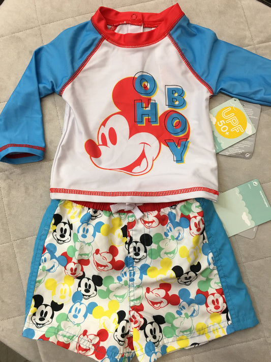 New Disney Boys Swimwear, Size 9-12 Months