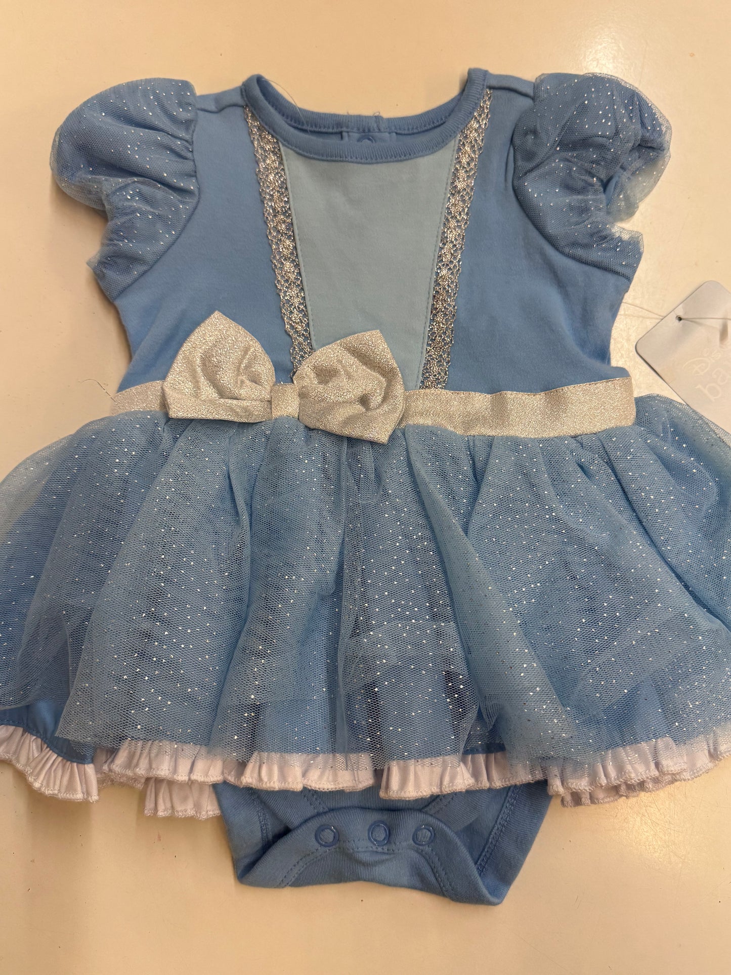 New Disney Baby Cinderella Dress, 6-9 m
