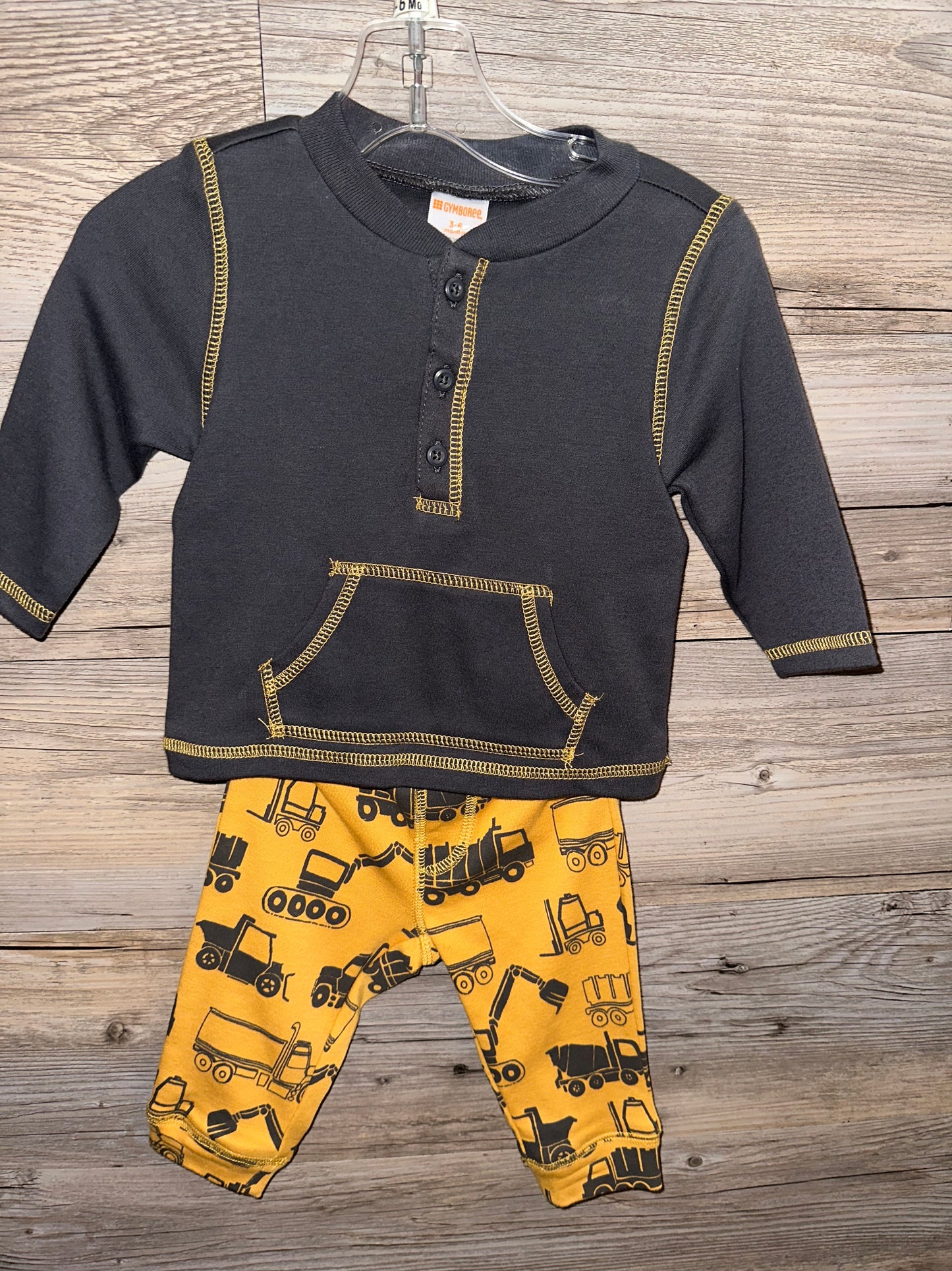 Gymboree 2pc, Size 3-6M