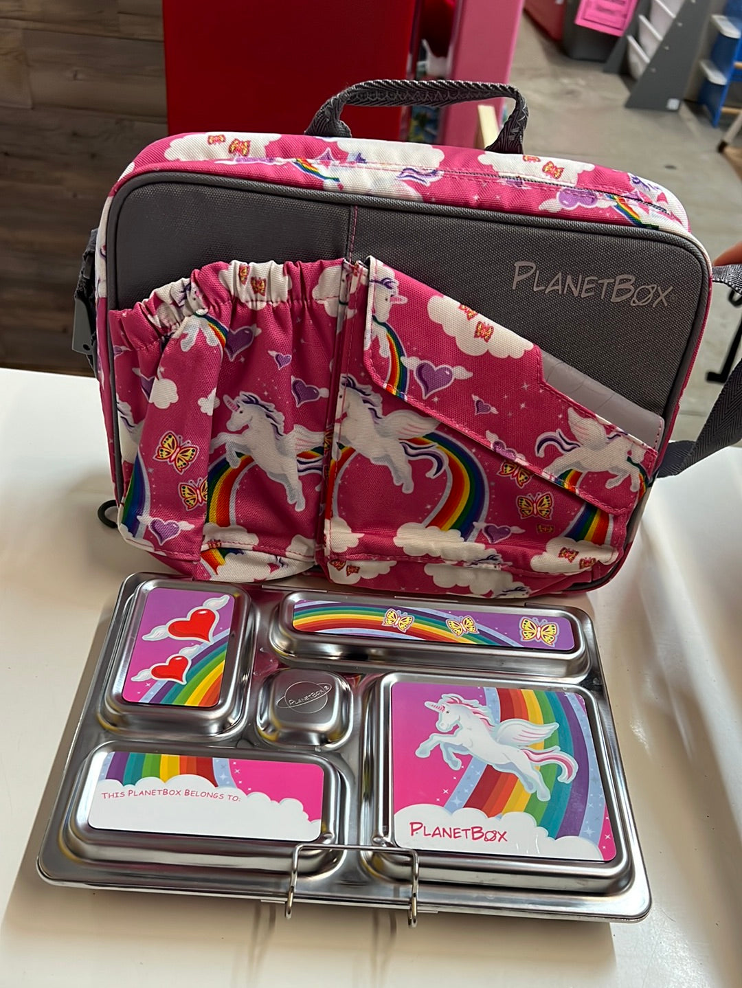 New Planet Box Stainless Steel Lunch Case and Bag