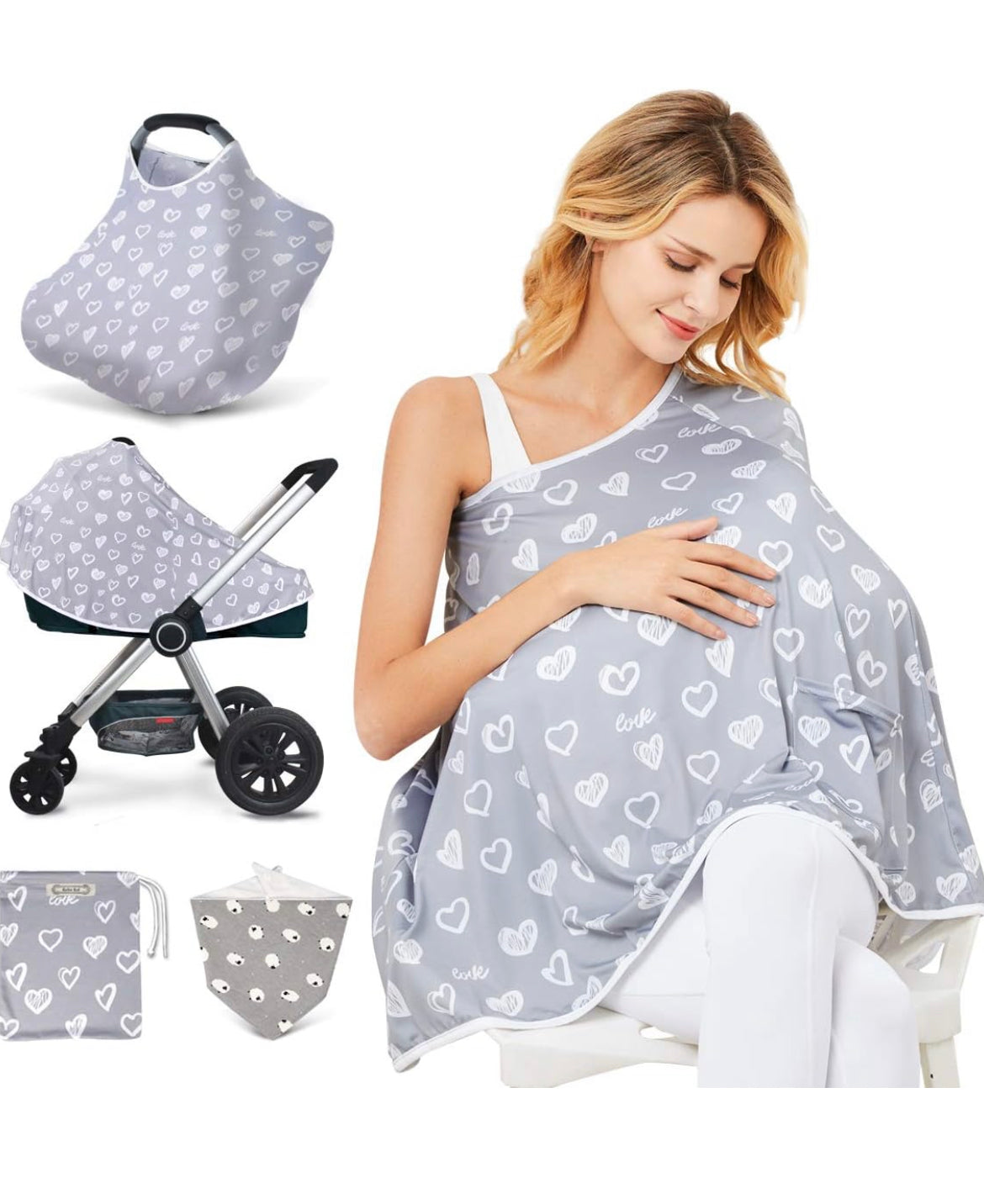 Kefee Kol Car Seat/ Nursing Cover