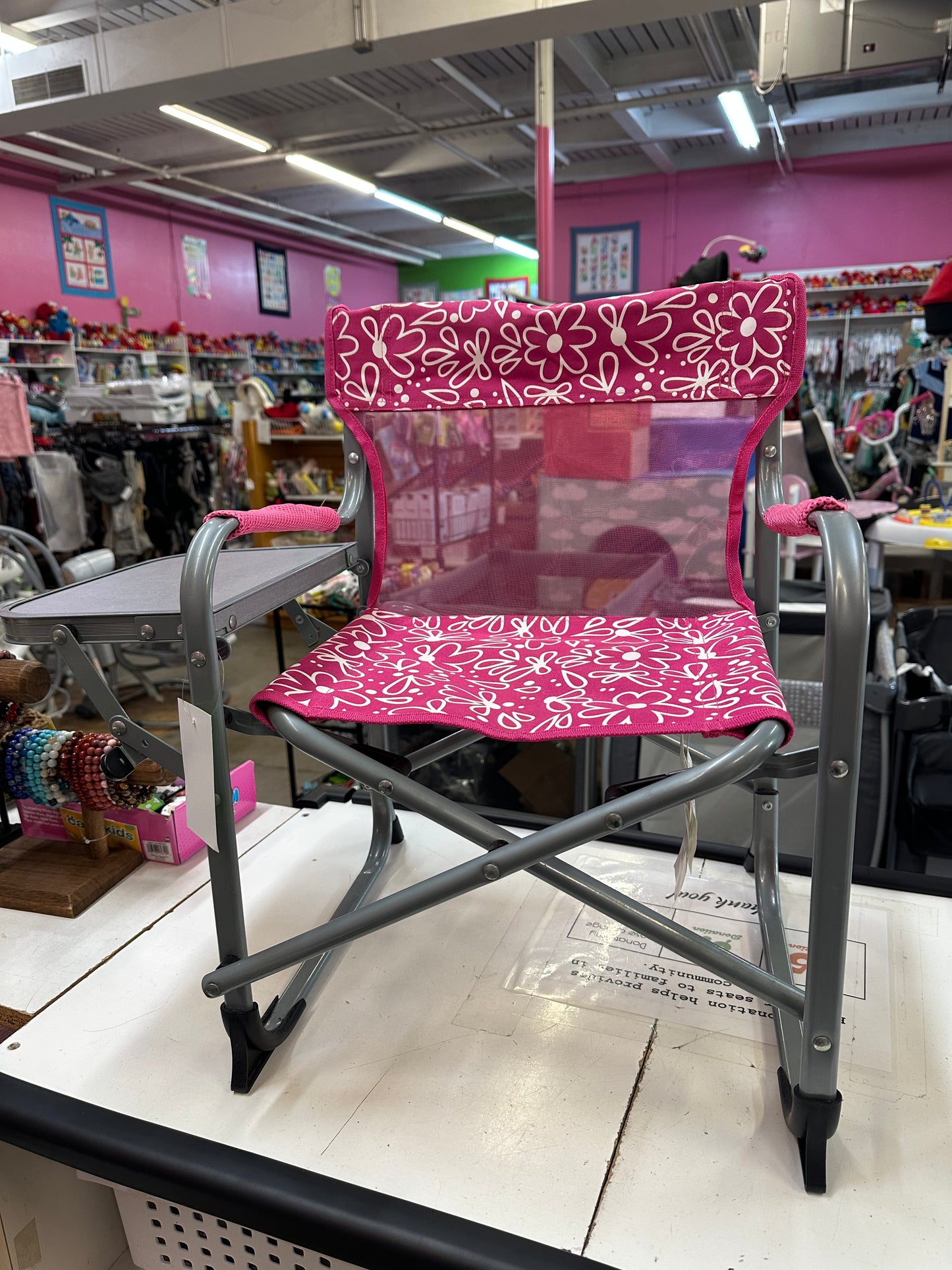 Member's Mark Kids Folding Chair, Flowers