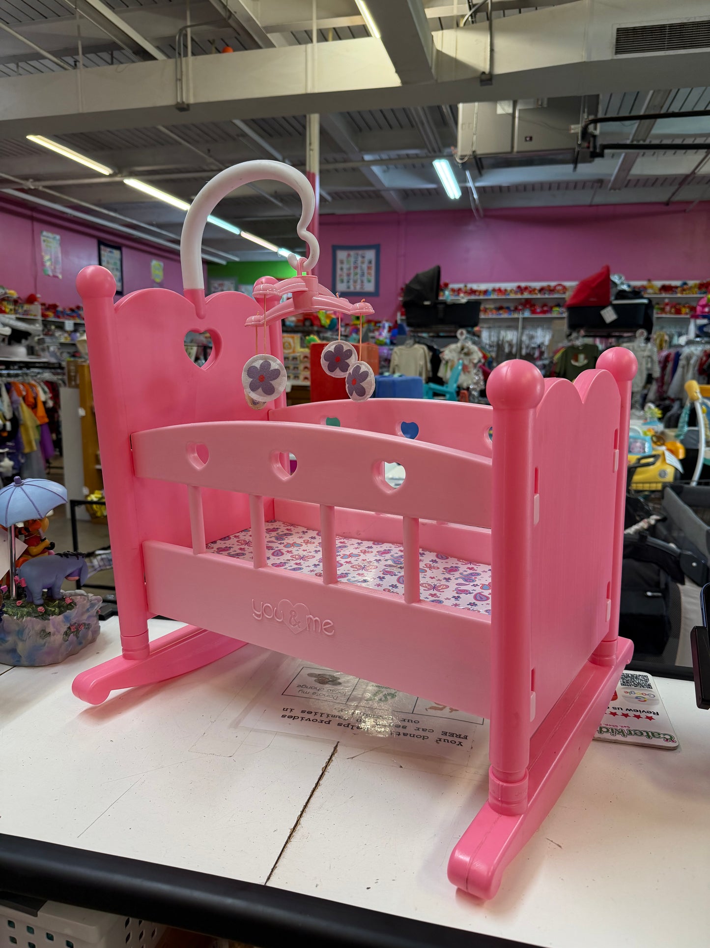You + Me Toy Baby Crib