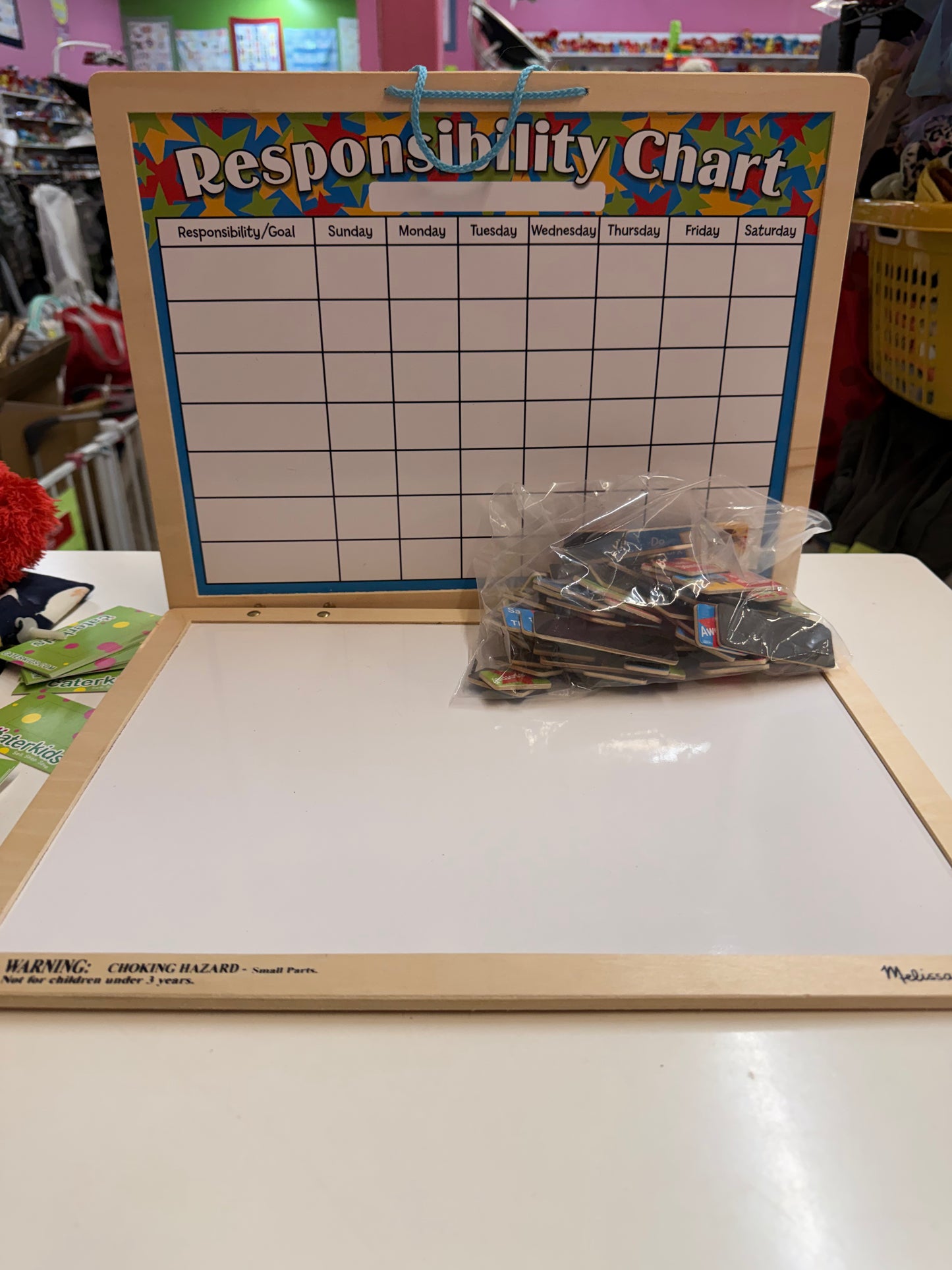 Magnetic Responsibility Chart 