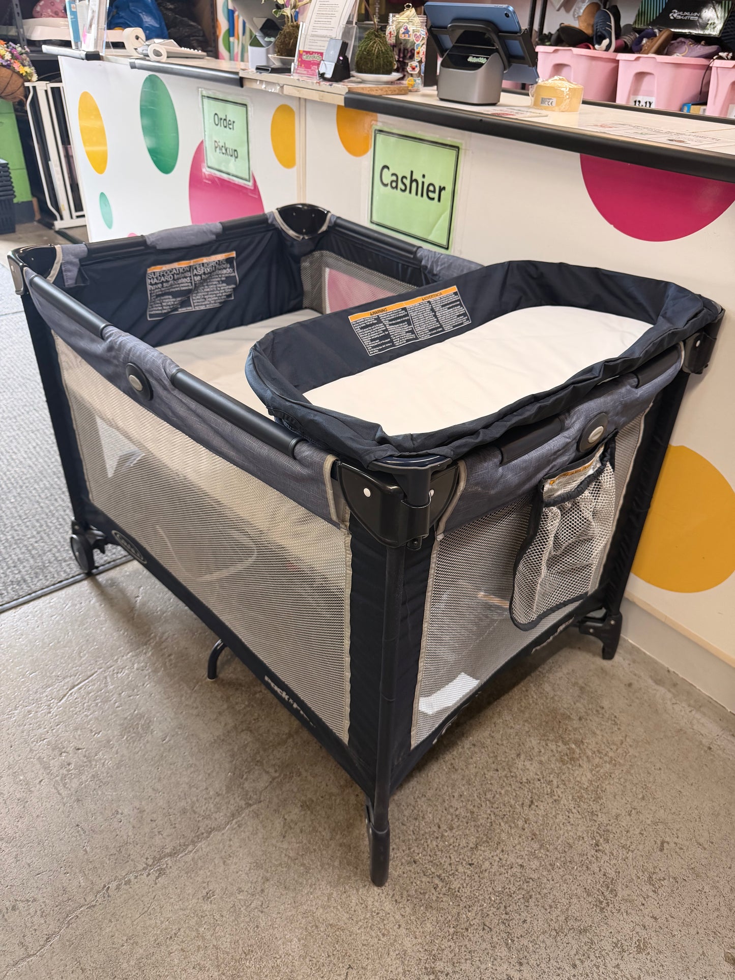 Graco Playard, Drk Blue