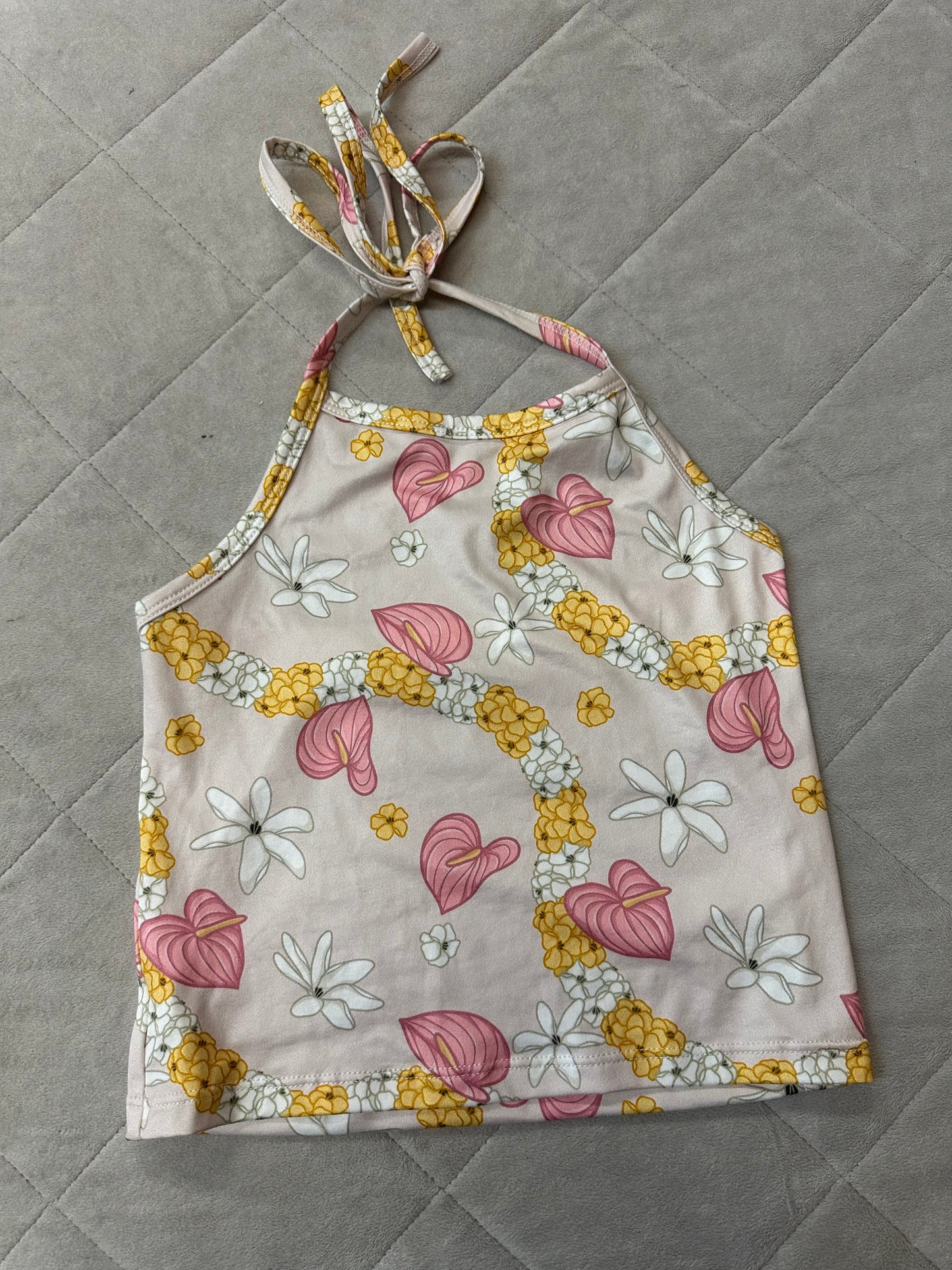 Kulewa Co OG Puakenikeni Halter Top, Size 6/7