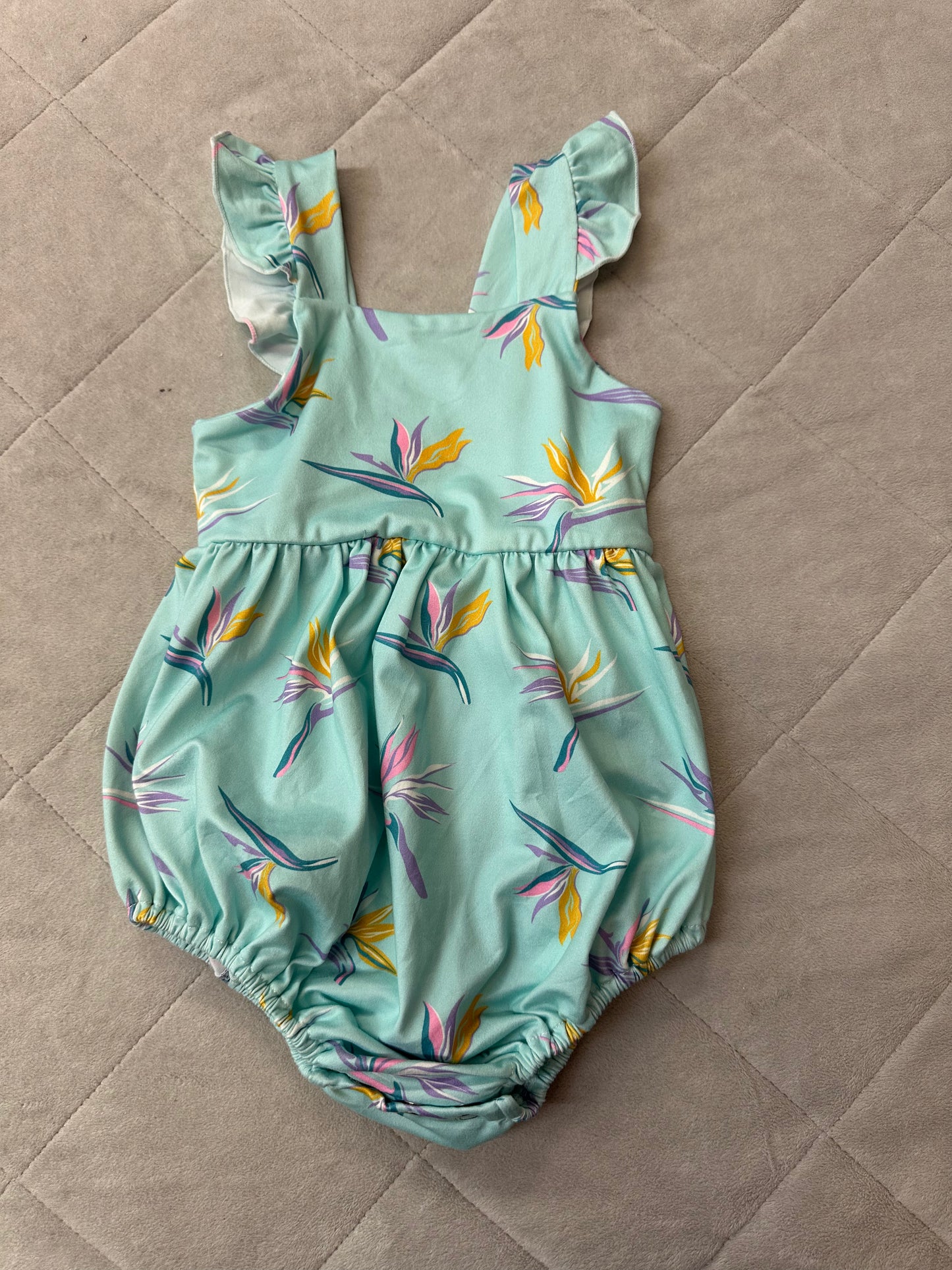 Kulewa Co BOP Hauoli Romper, Size 6-9M