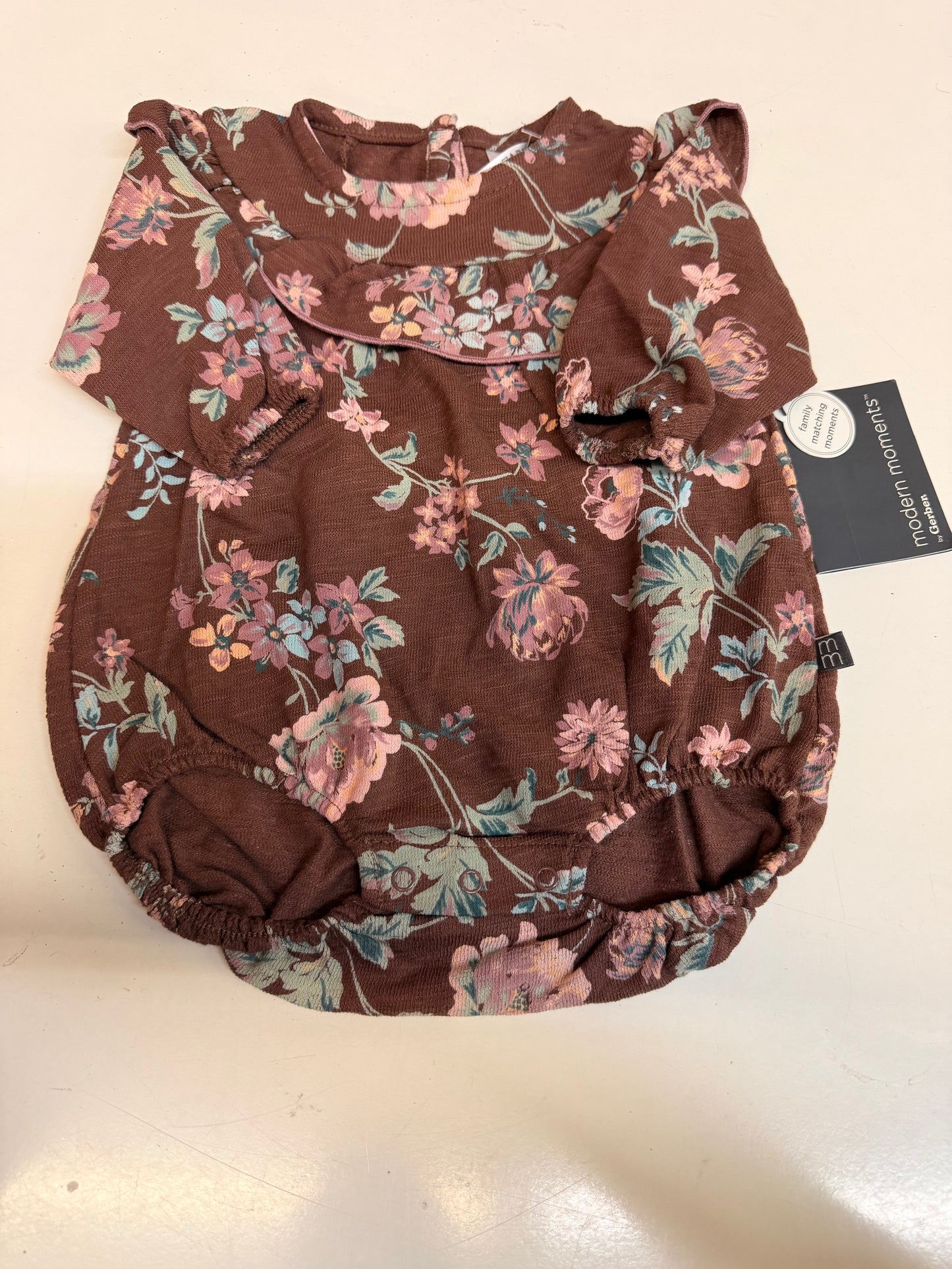 New Modern Moments Onesie, 0-3M