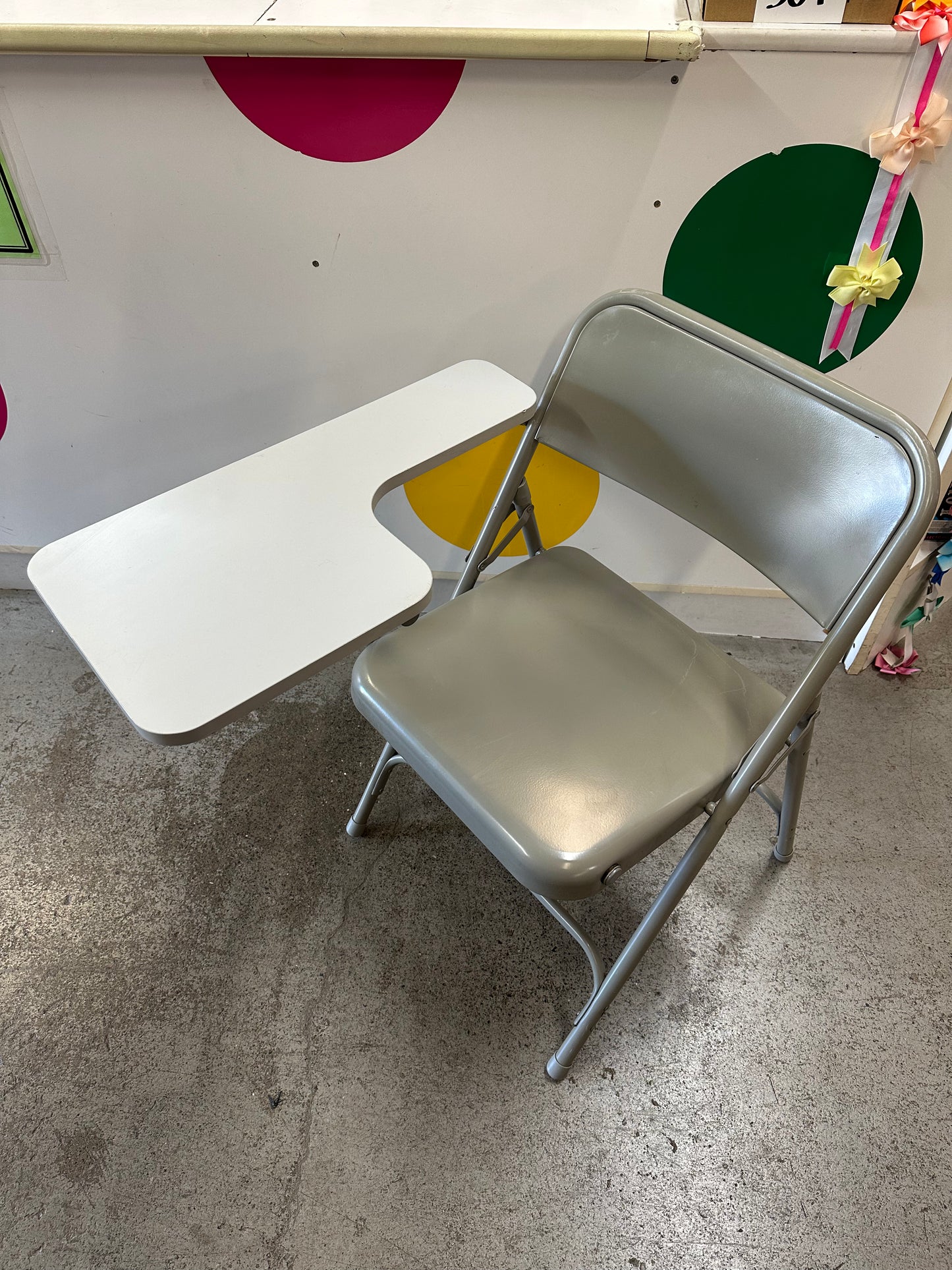 National Public Seating Arm Desk