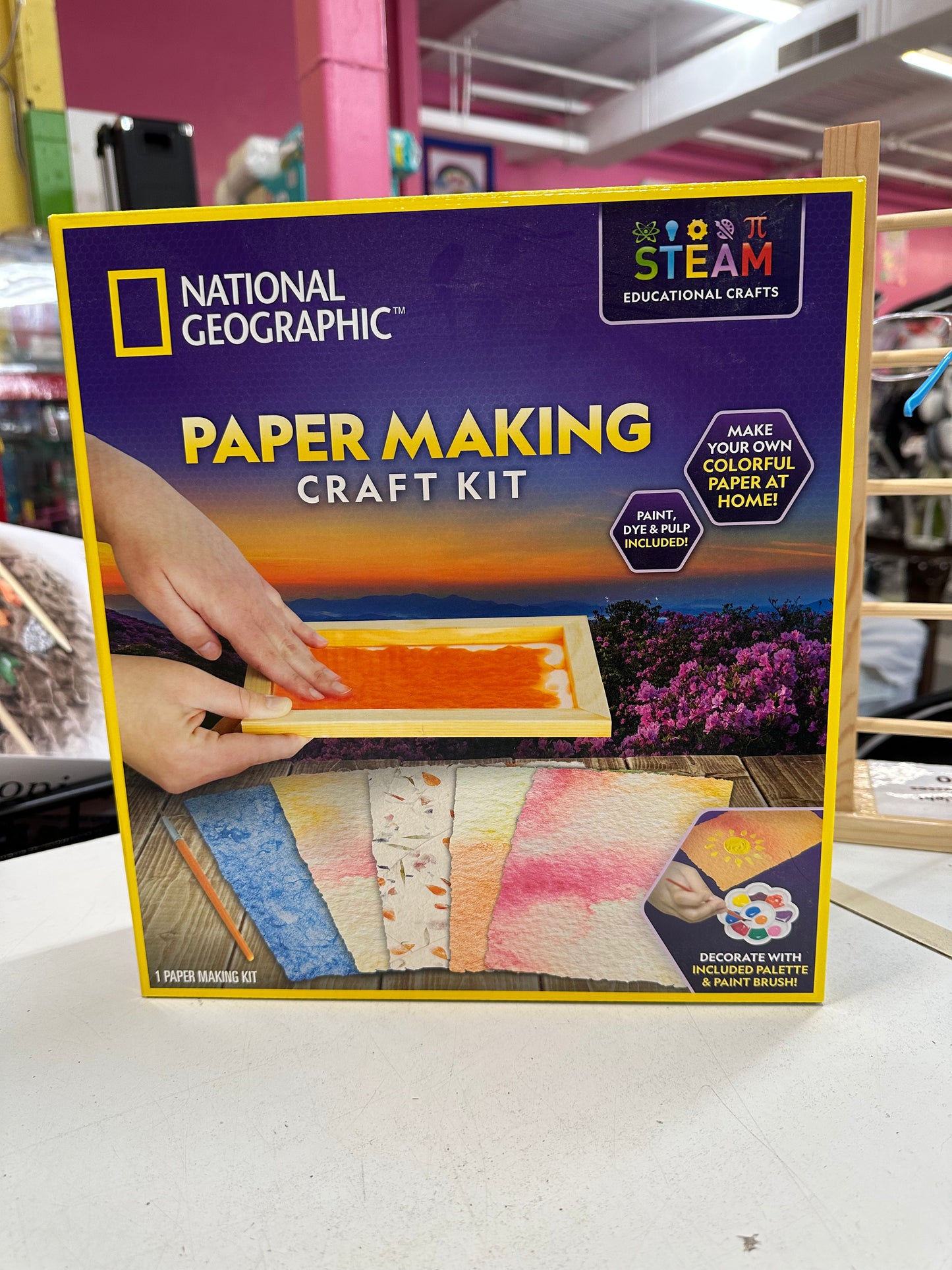 New National Geographic Paper Making Kit