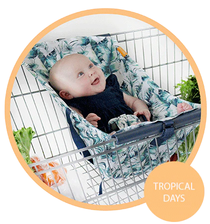 New Binxy Baby Hammock, Leaf Print