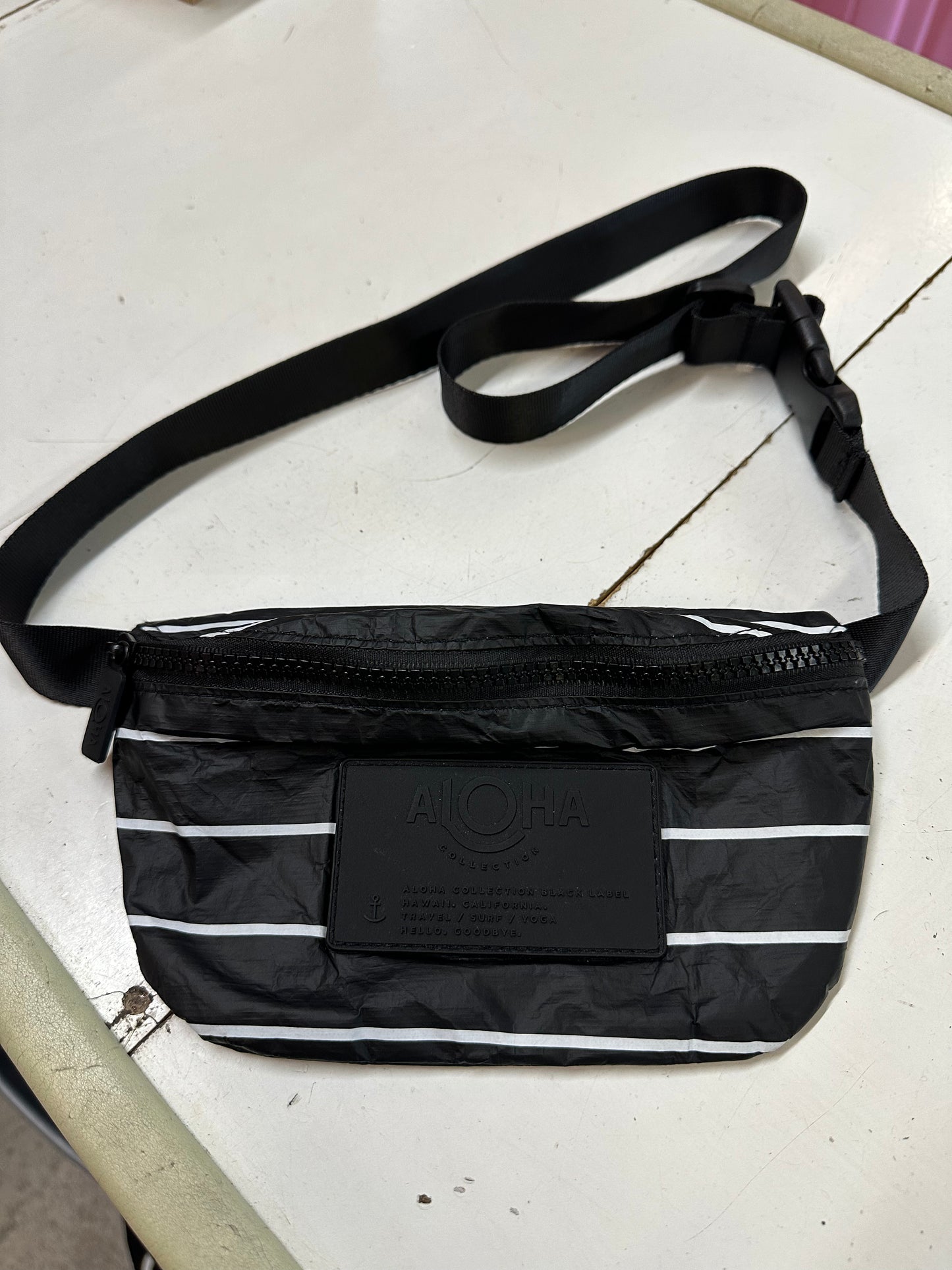 Aloha Collection Fanny Pack, Stripe