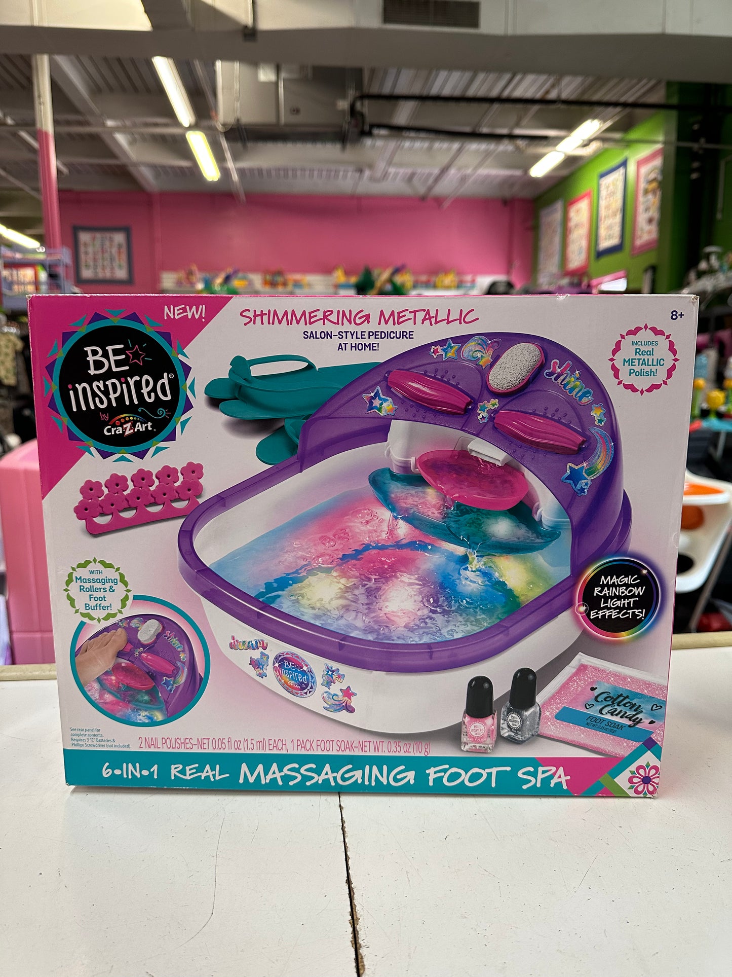 New Crazart Real Massaging Foot Spa