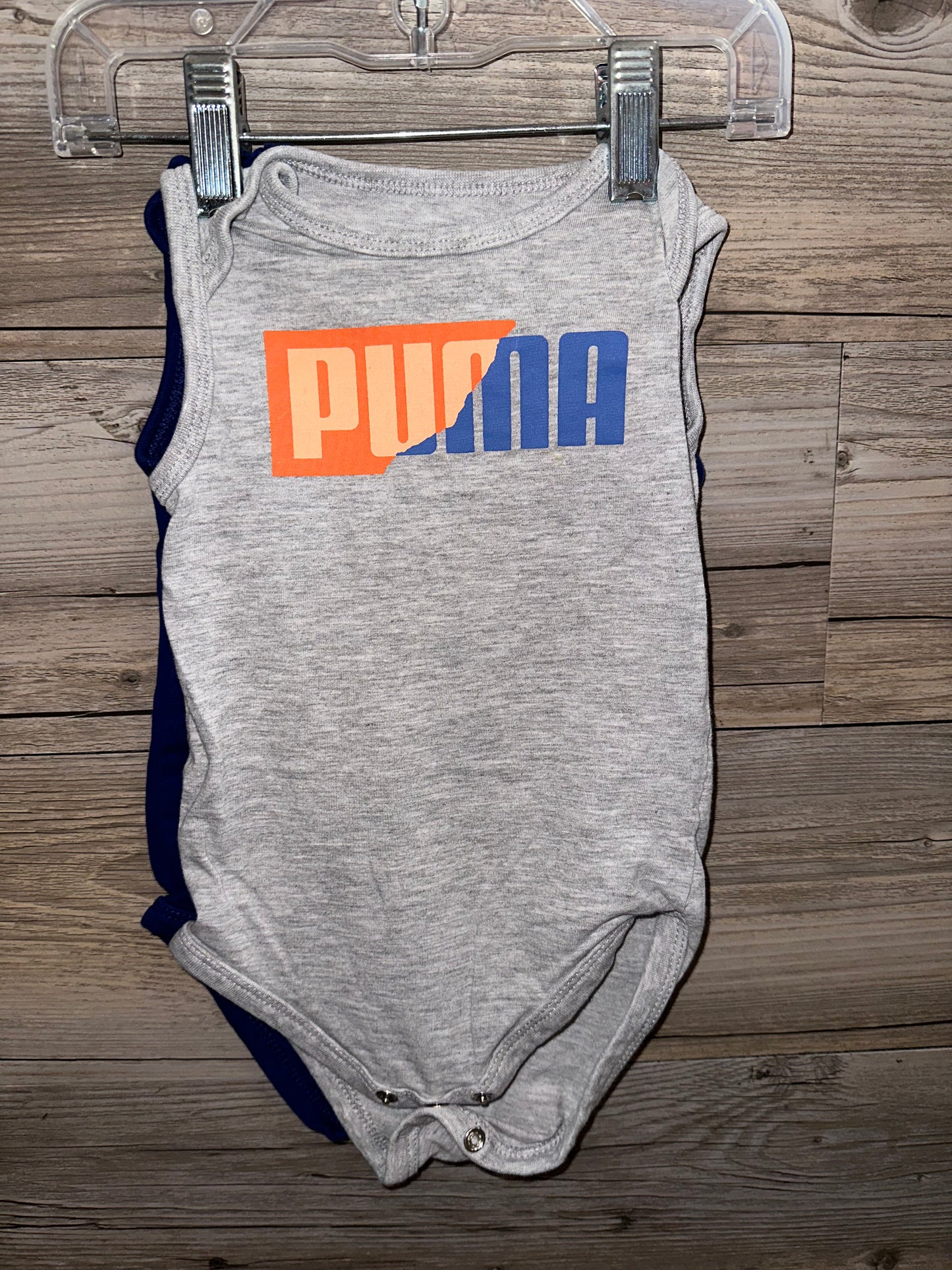 Puma Bodysuits 2pk, Size 3-6M