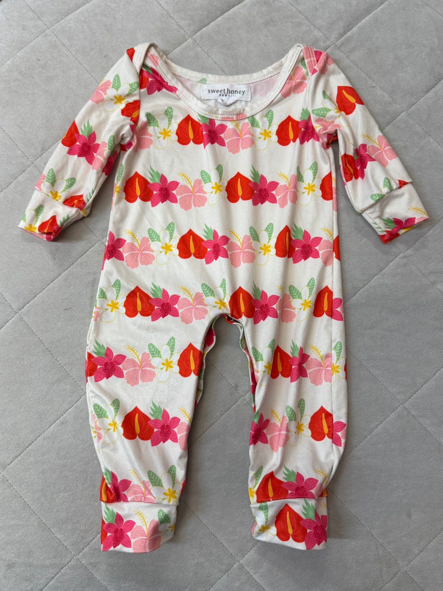 Sweet Honey Coverall, 3-6 months