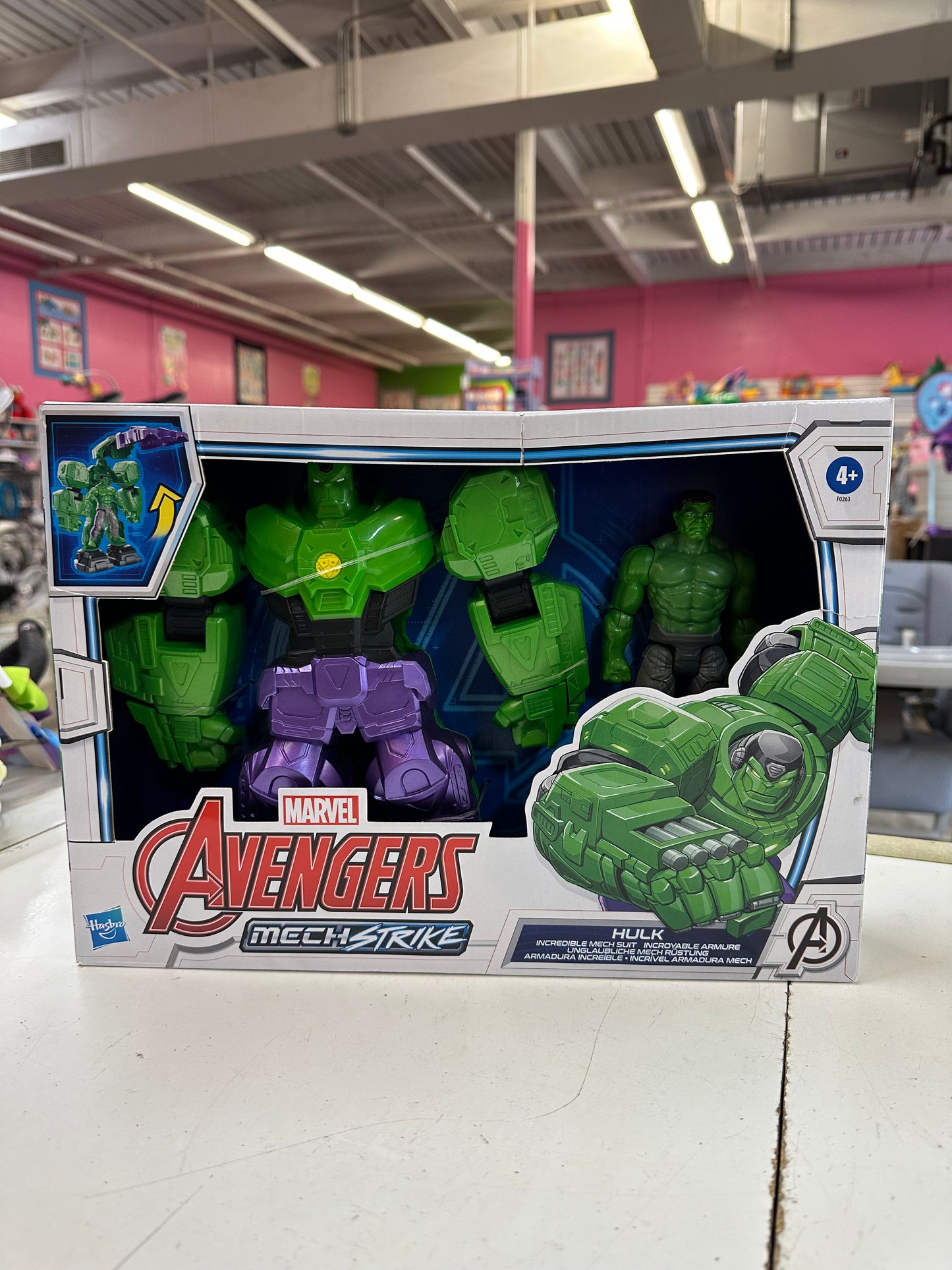 New Marvel Avengers Hulk Incredible Mech Suit